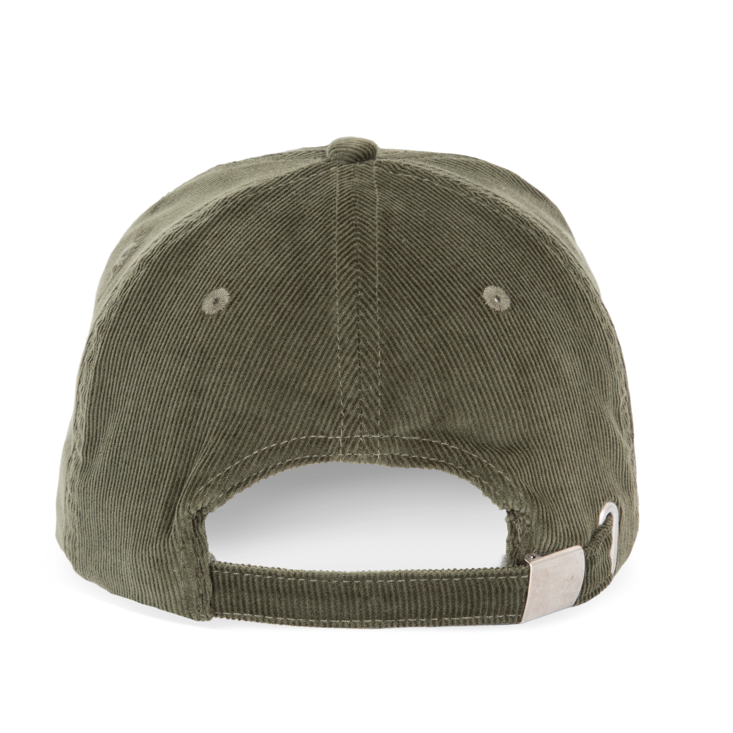 Casquette en velours profil bas — Bold Khaki