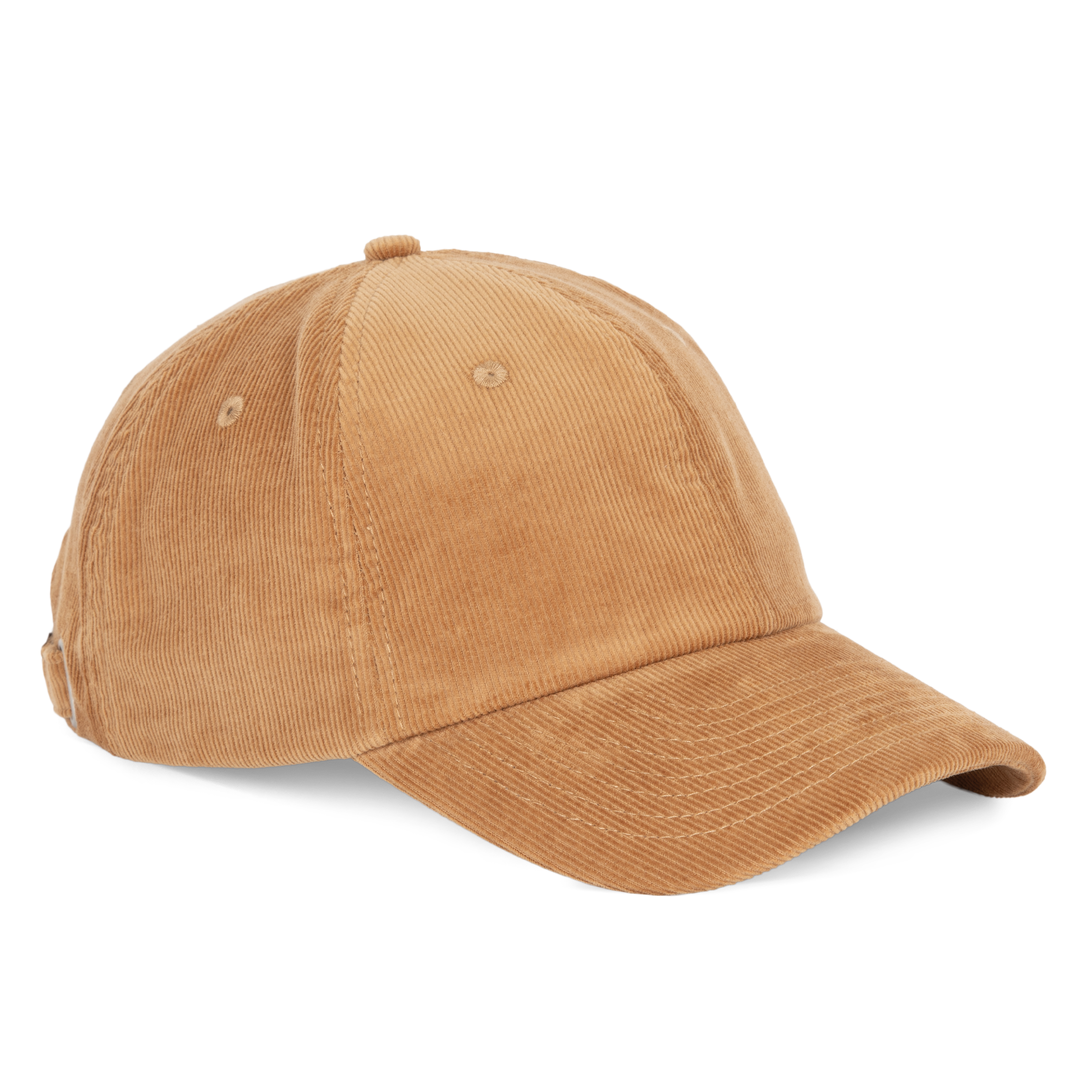 Gorra de terciopelo de perfil bajo