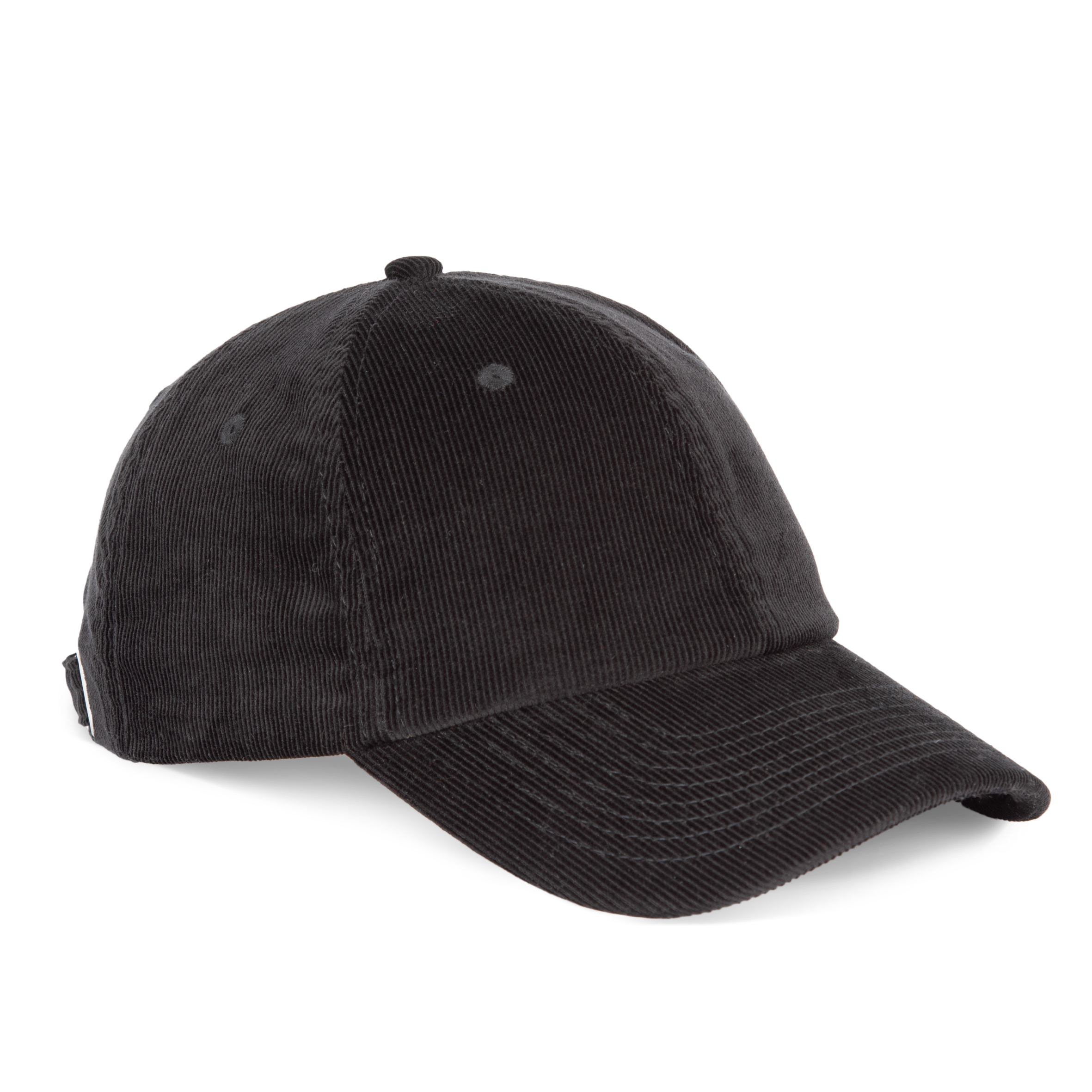 Gorra de terciopelo de perfil bajo