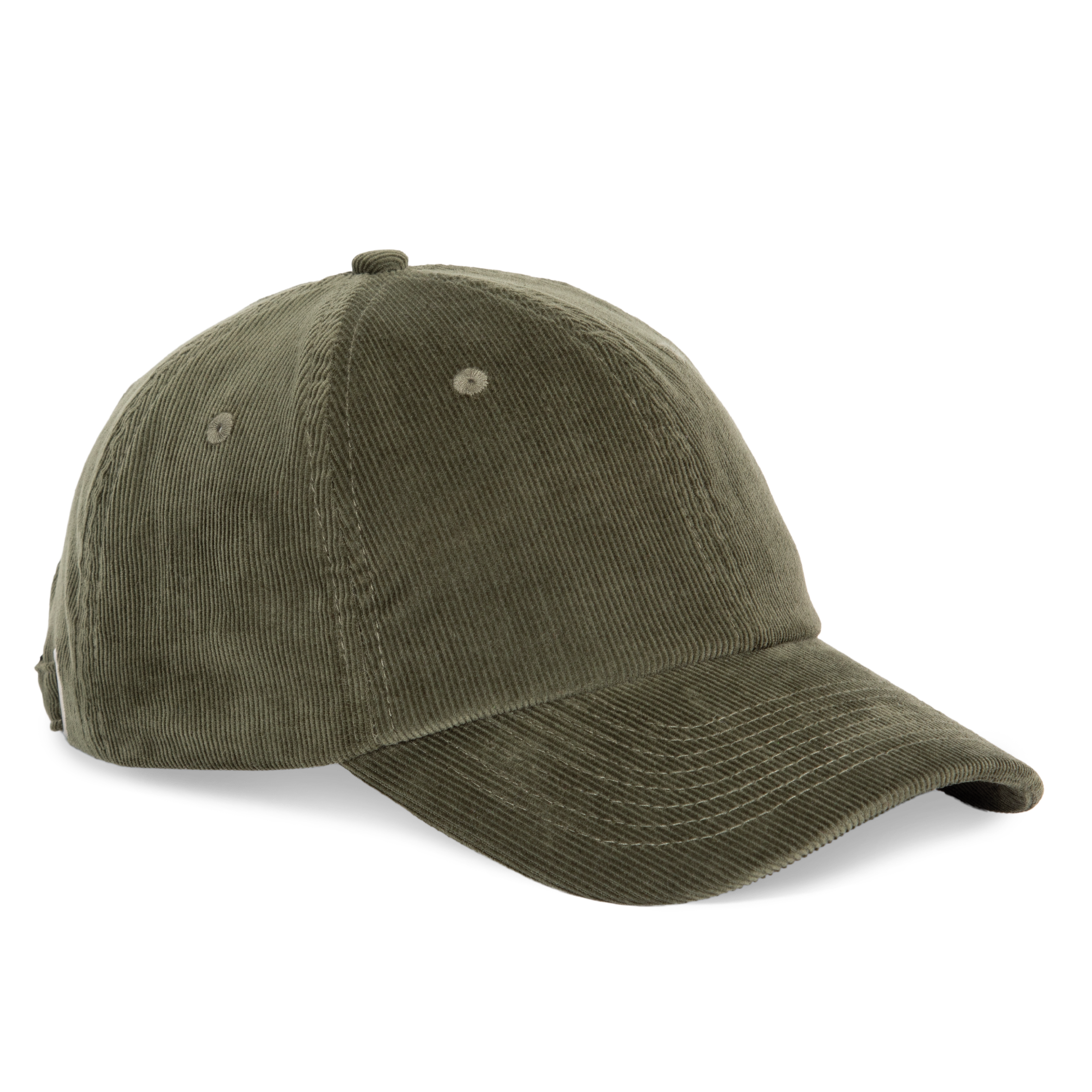 Gorra de terciopelo de perfil bajo