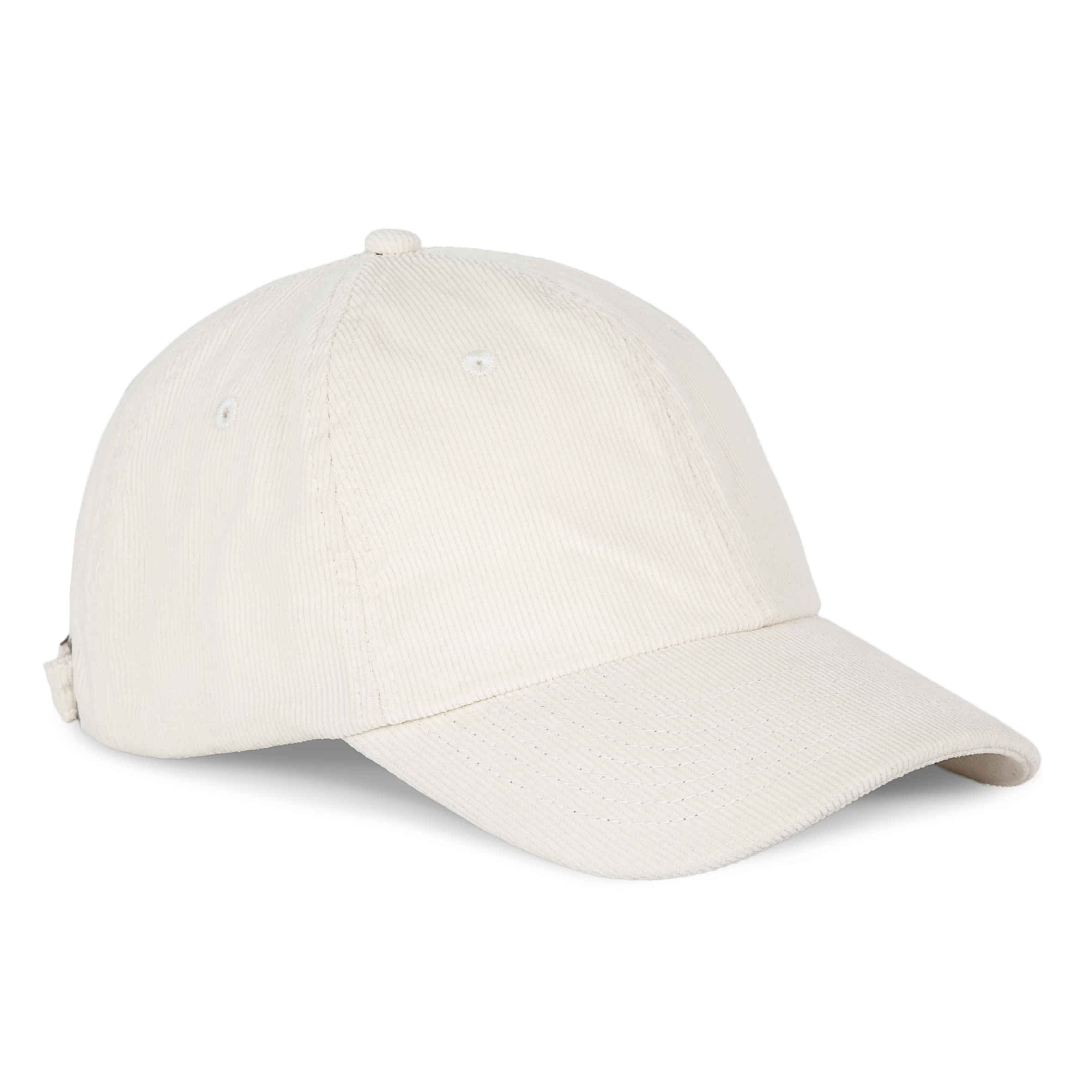 Gorra de terciopelo de perfil bajo