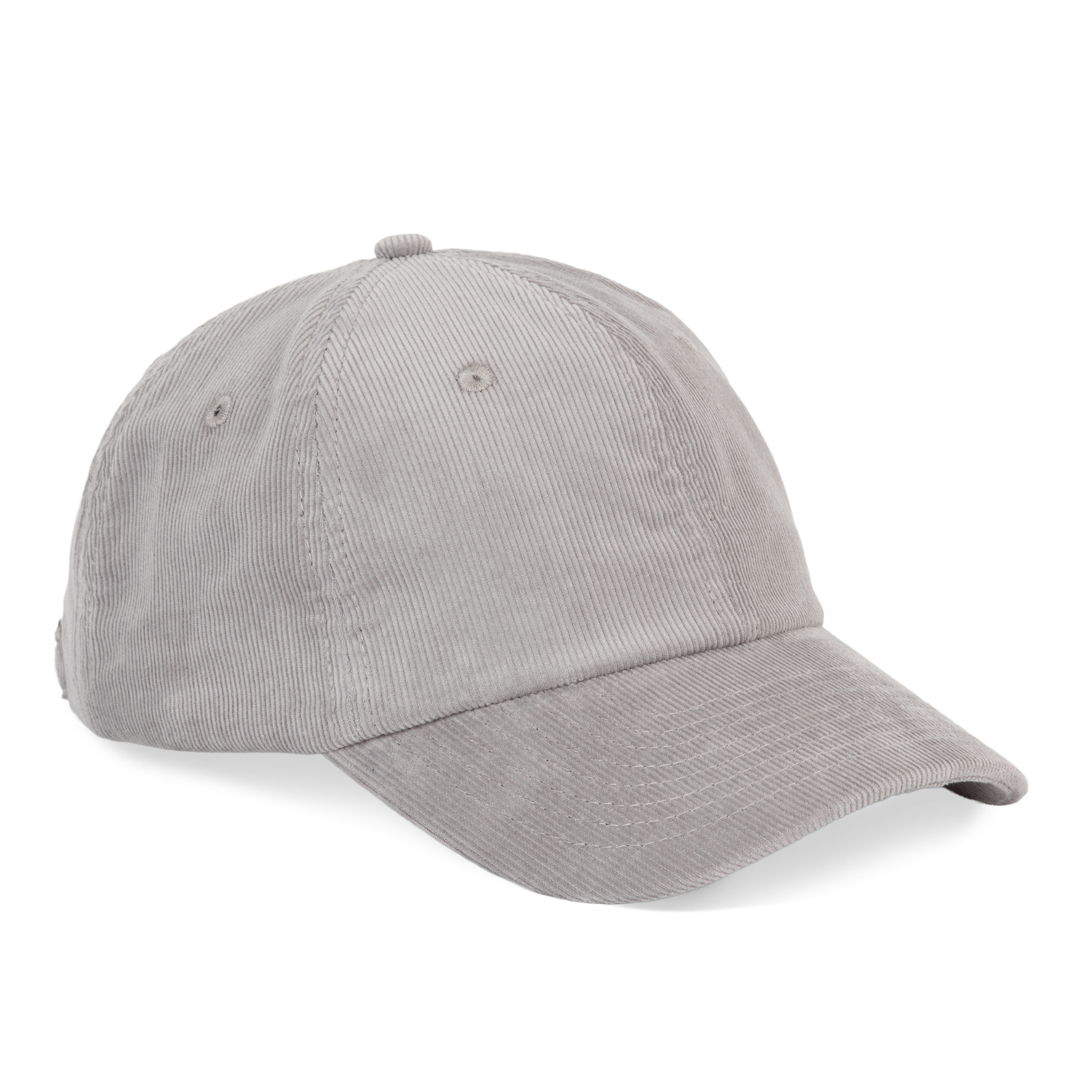 Gorra de terciopelo de perfil bajo