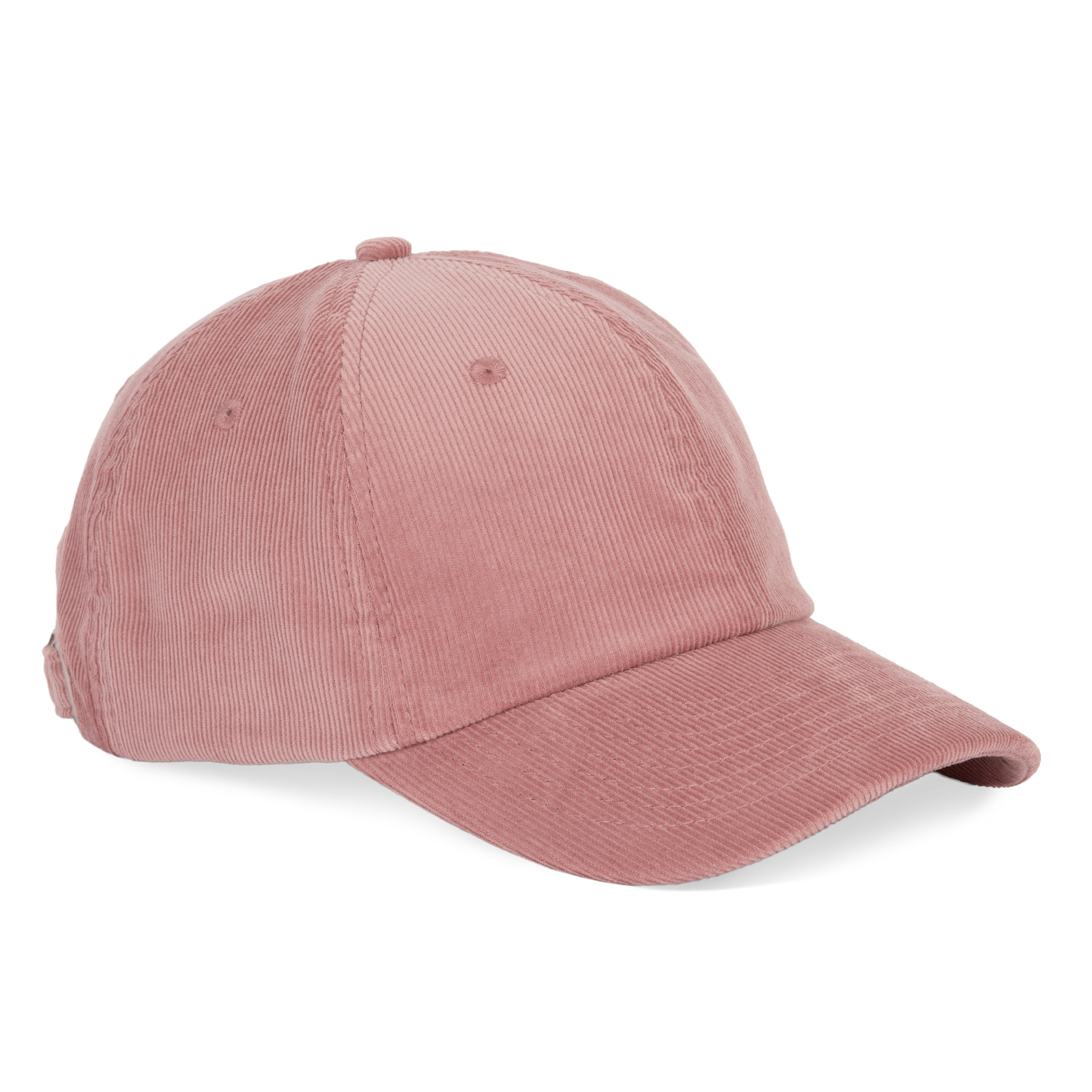 Gorra de terciopelo de perfil bajo