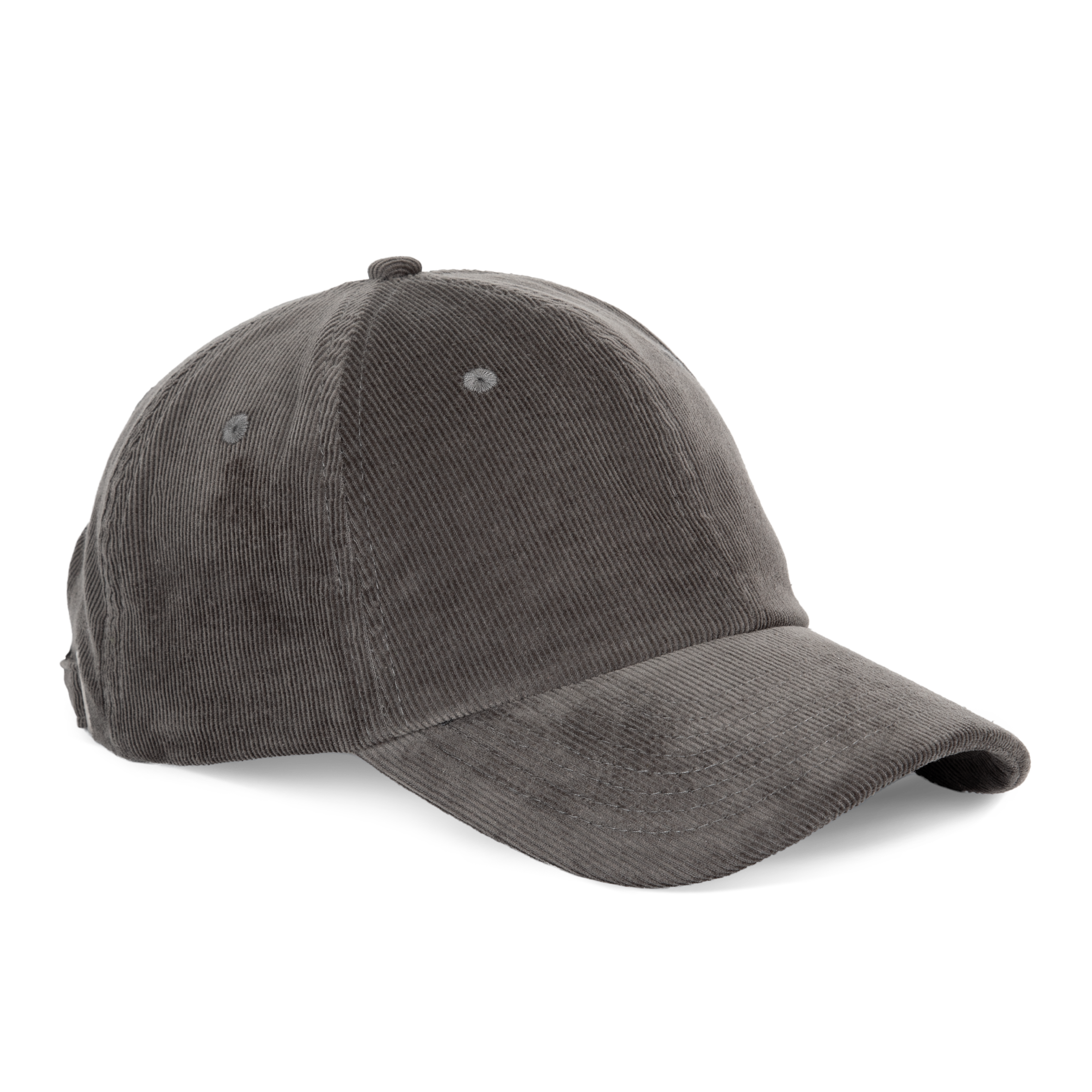 Gorra de terciopelo de perfil bajo