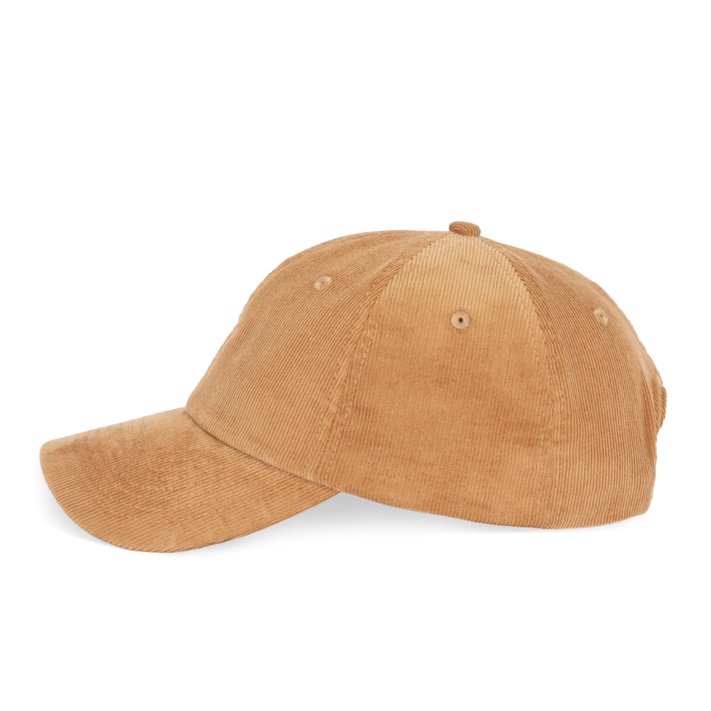 Casquette en velours profil bas — Amber Brown