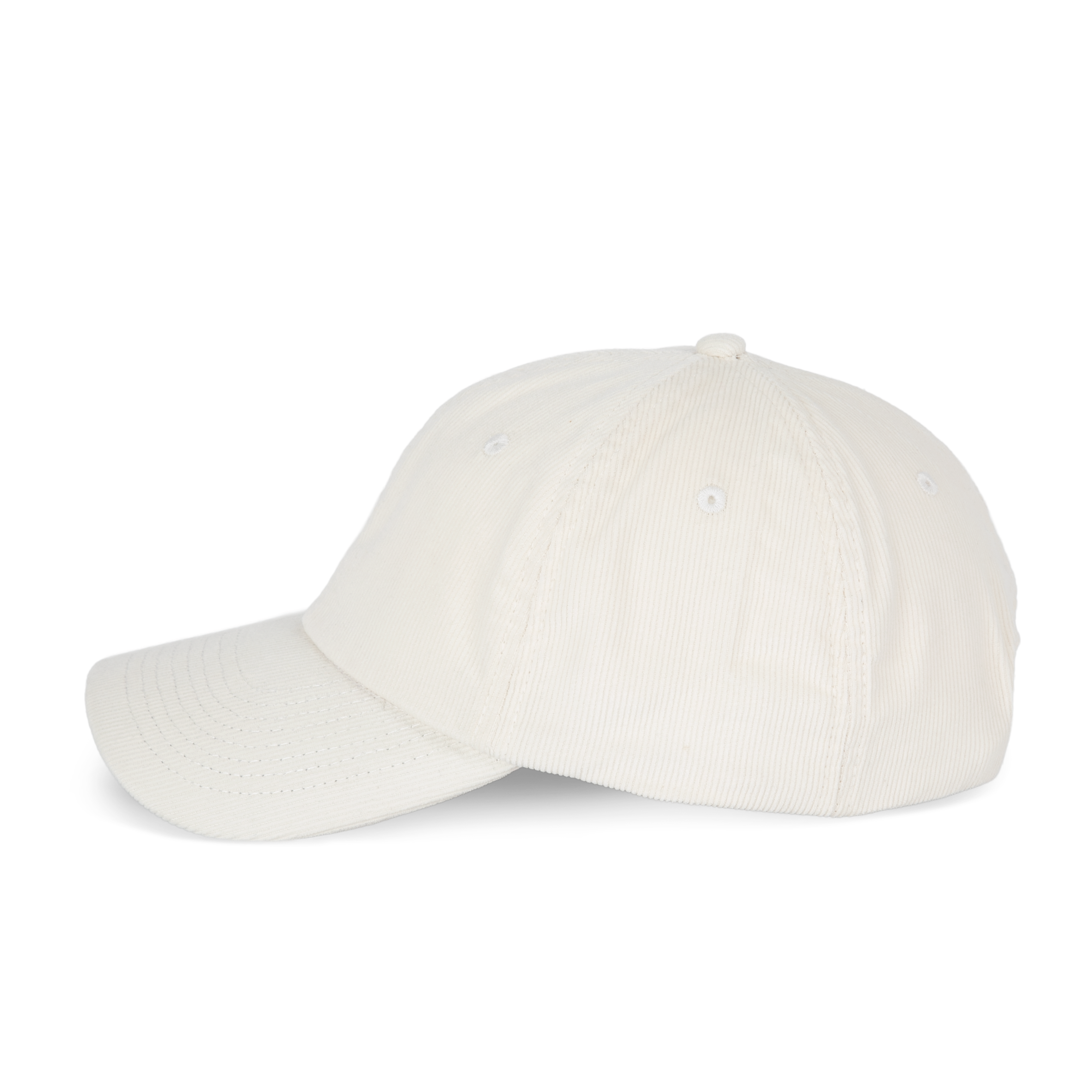 Gorra de terciopelo de perfil bajo