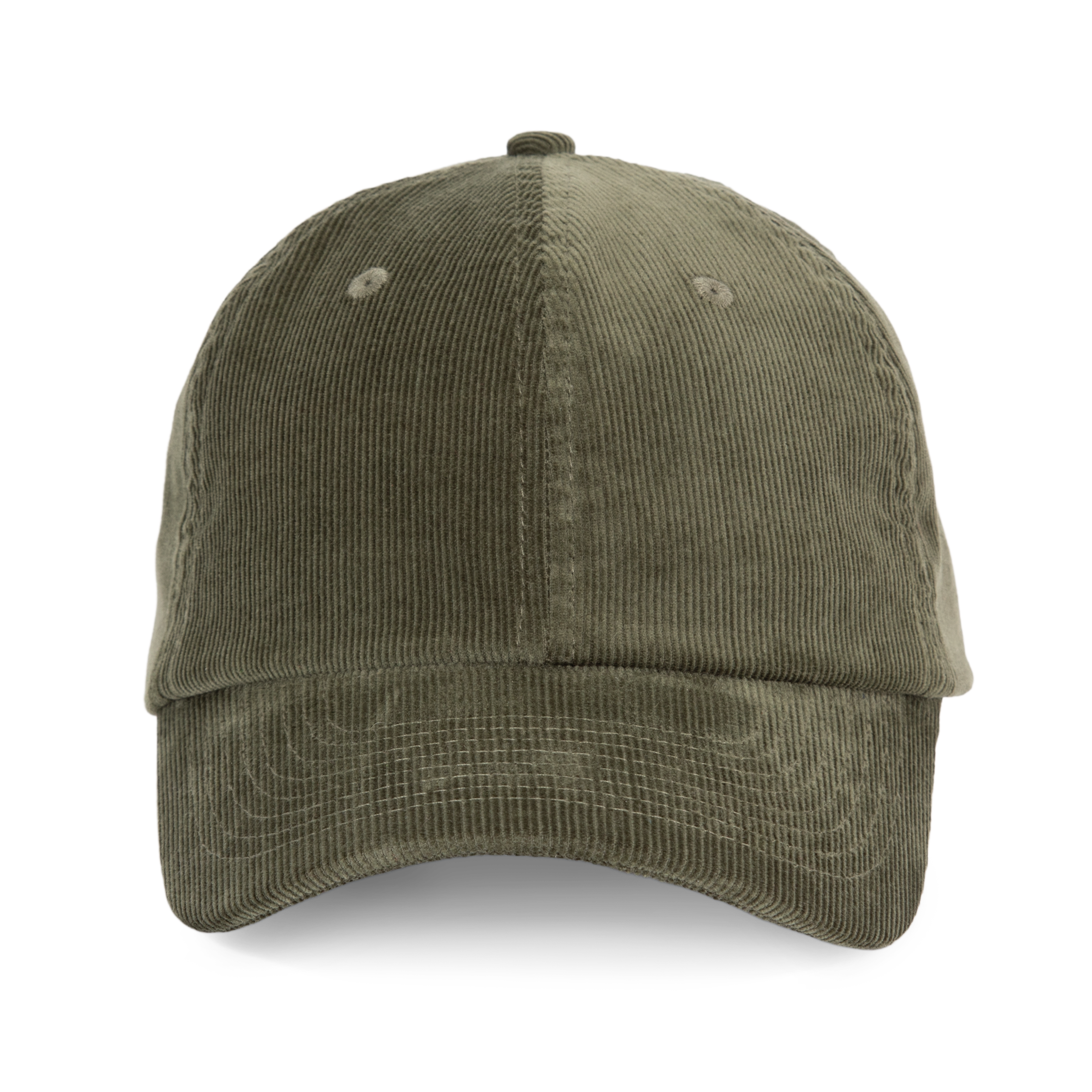 Casquette en velours profil bas — Bold Khaki