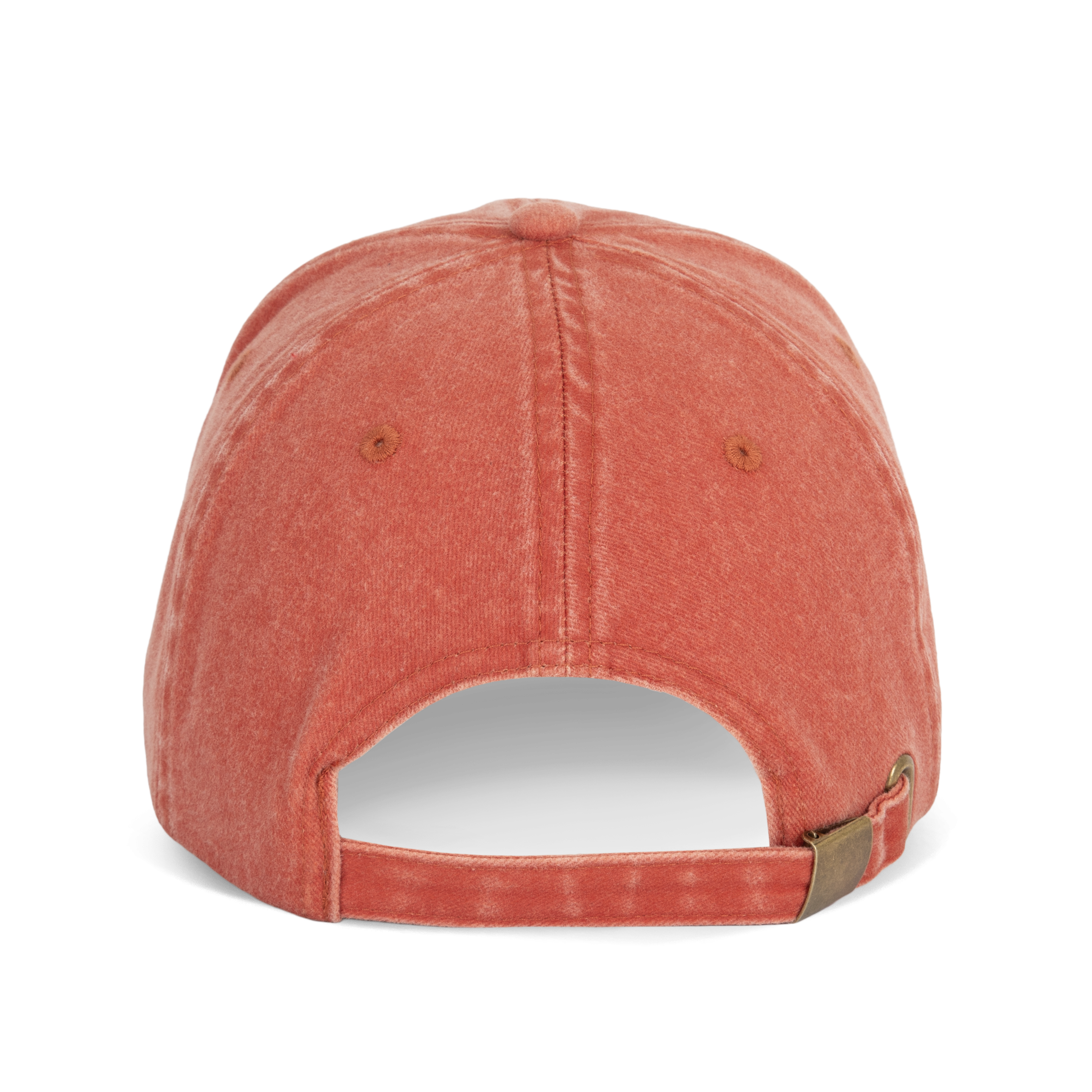 washed warm brick Gorra de estilo vintage