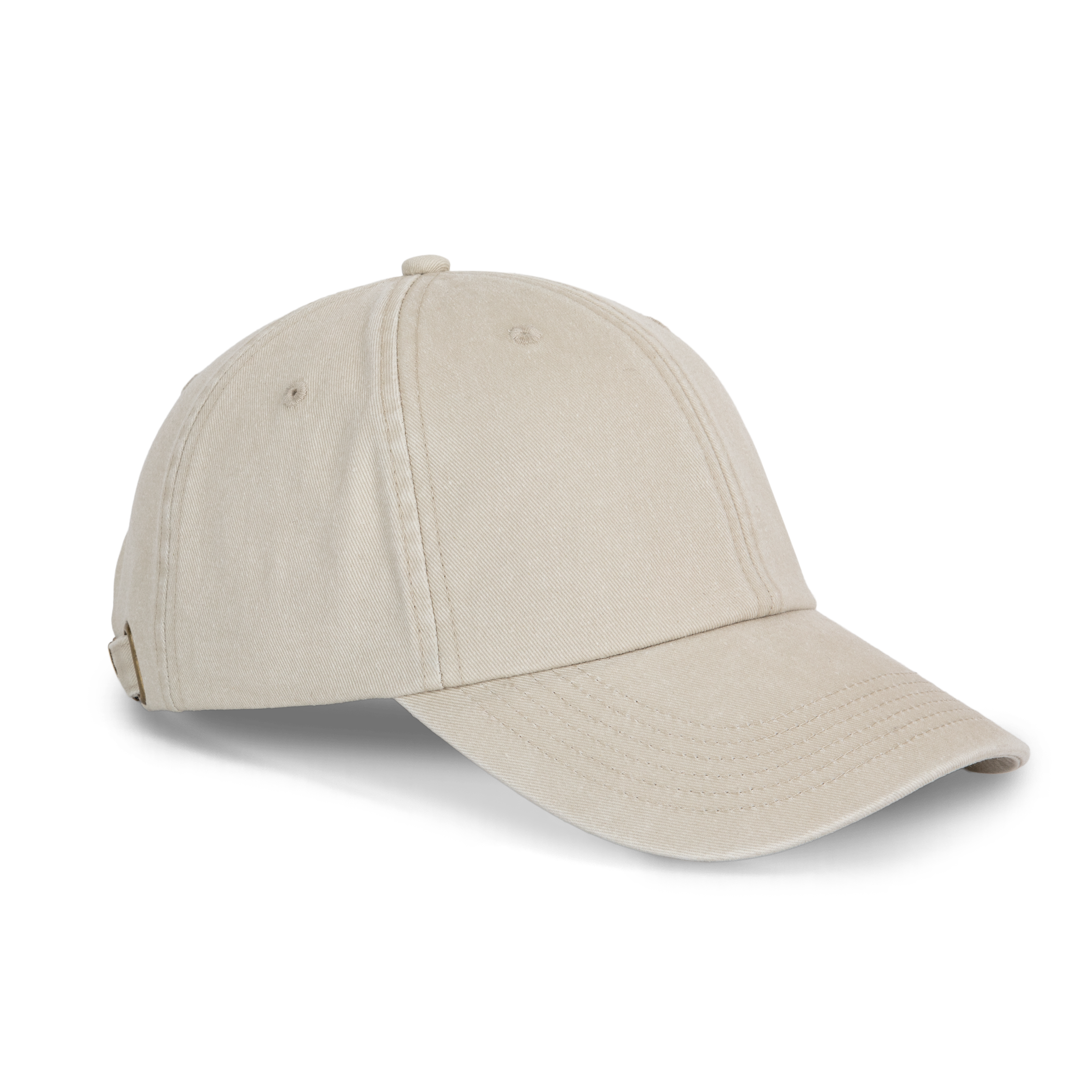 washed cement Gorra de estilo vintage