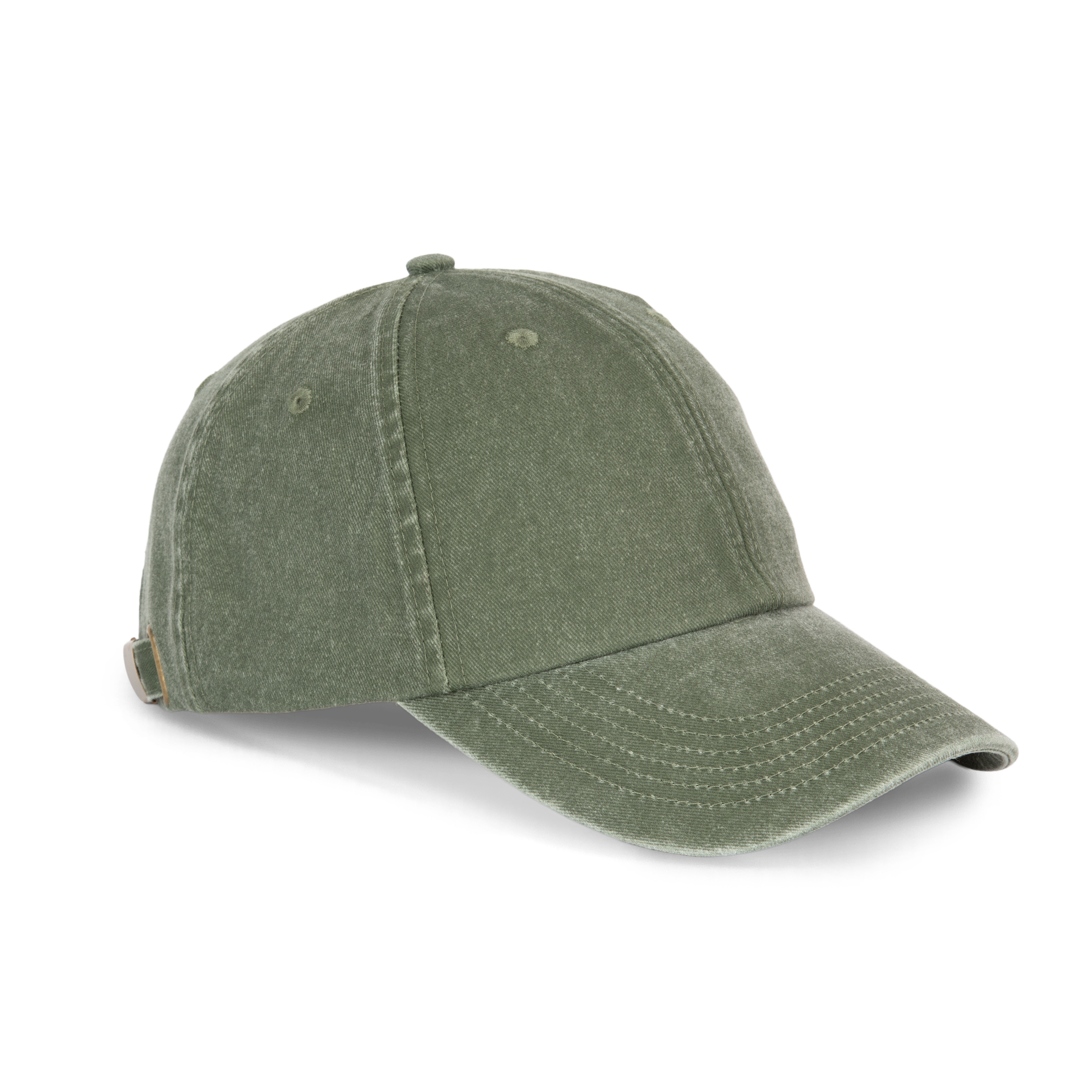 washed olive drab Gorra de estilo vintage
