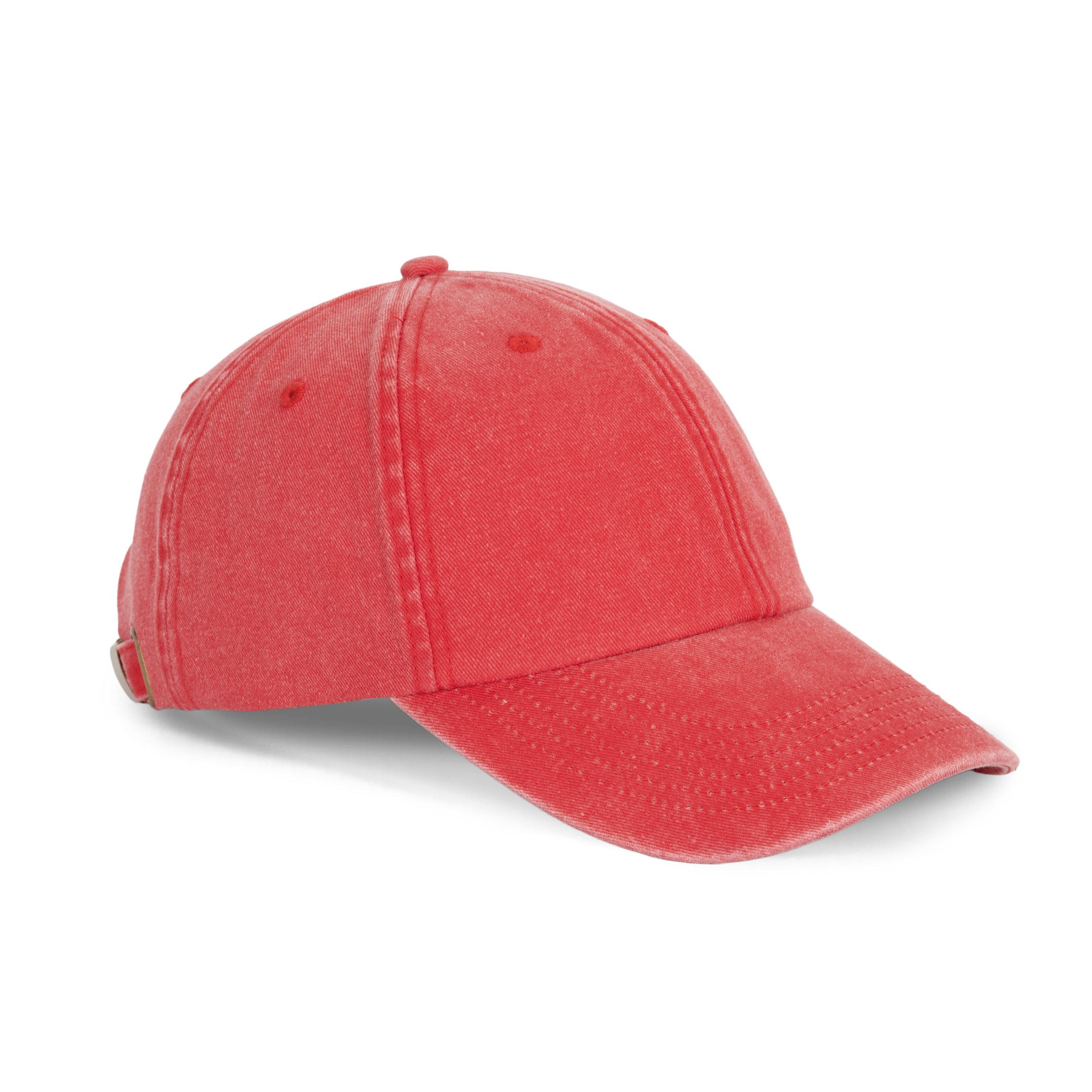 washed red Gorra de estilo vintage