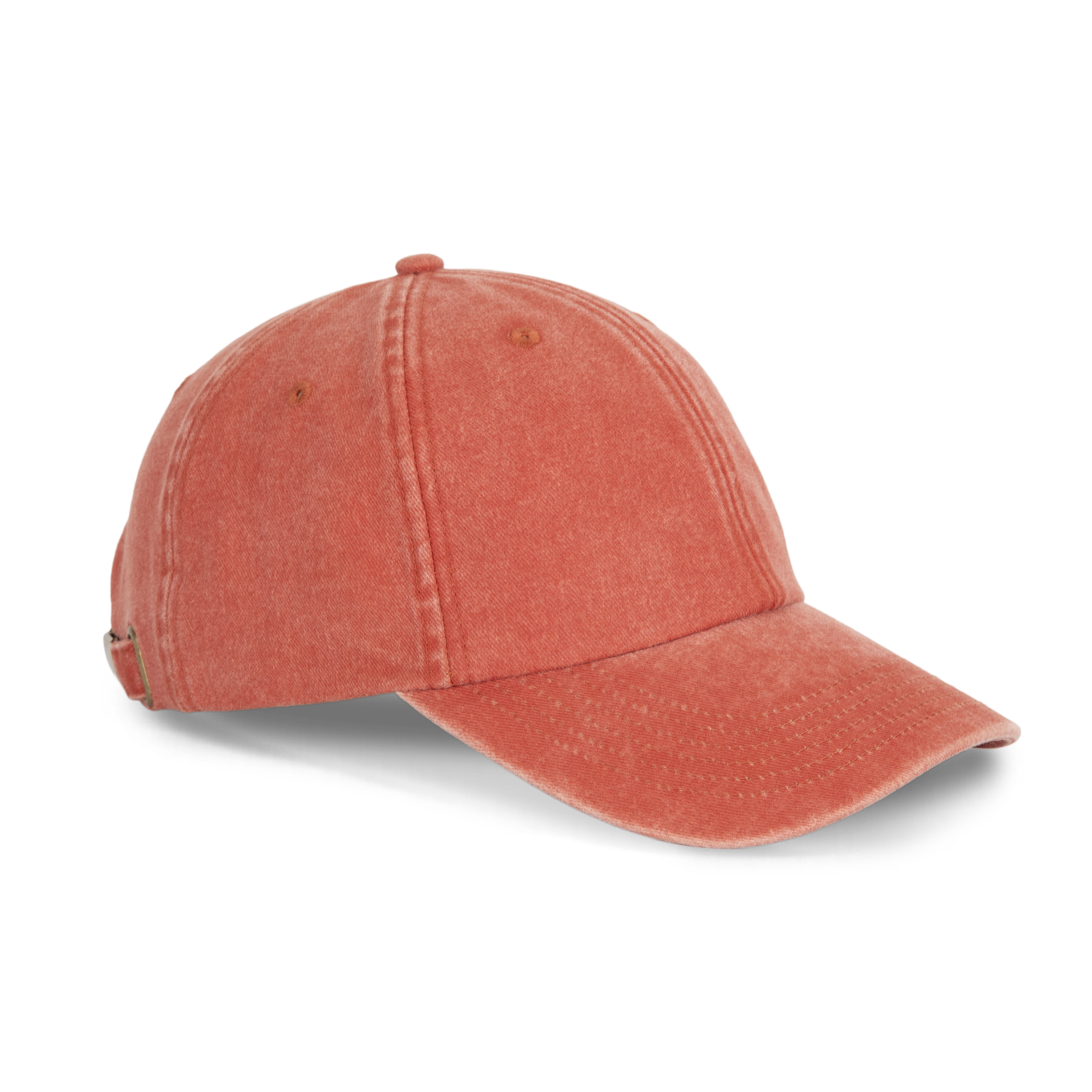 washed warm brick Gorra de estilo vintage