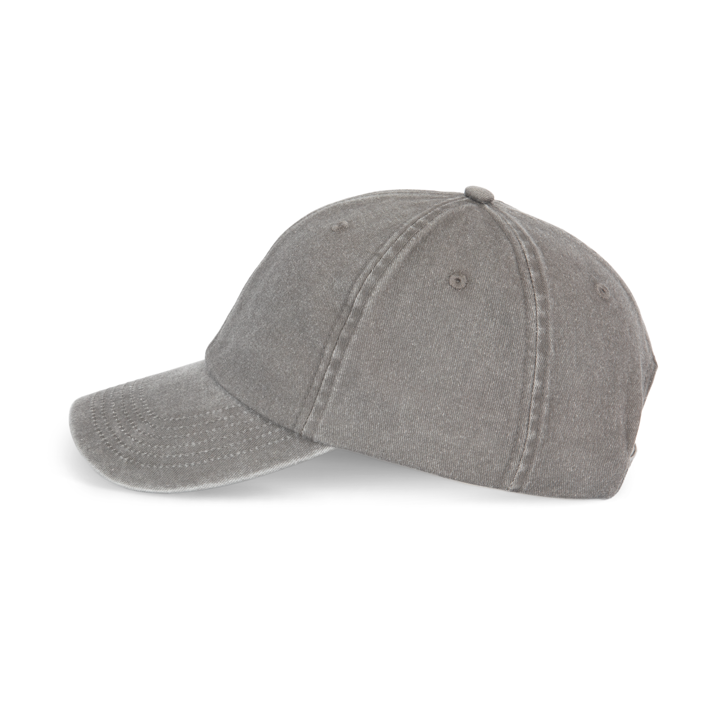 Casquette style vintage — Washed Concrete Grey