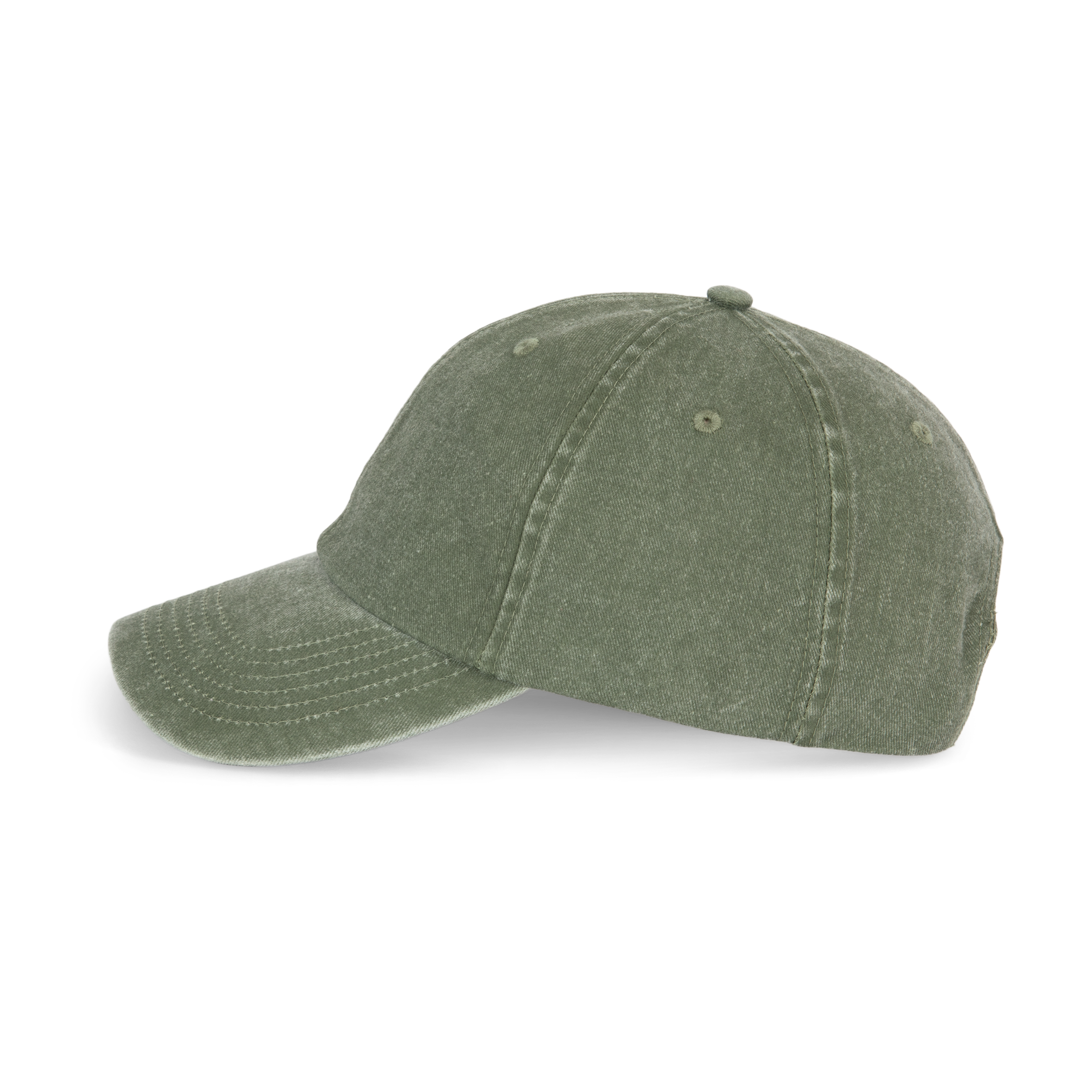 washed olive drab Gorra de estilo vintage