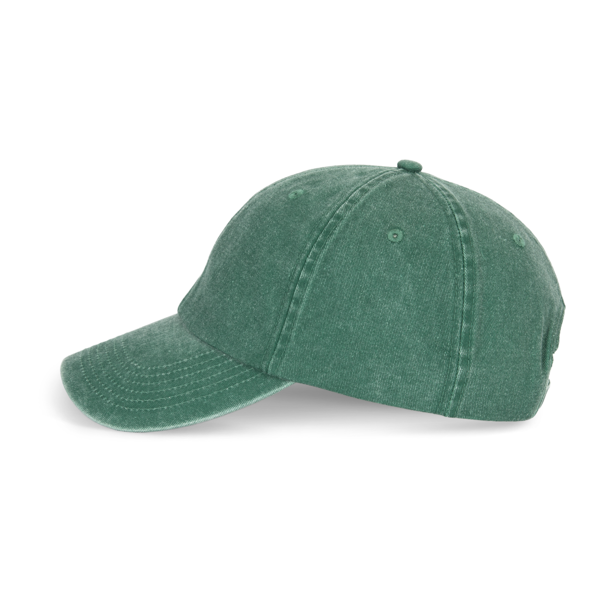 washed pine green Gorra de estilo vintage