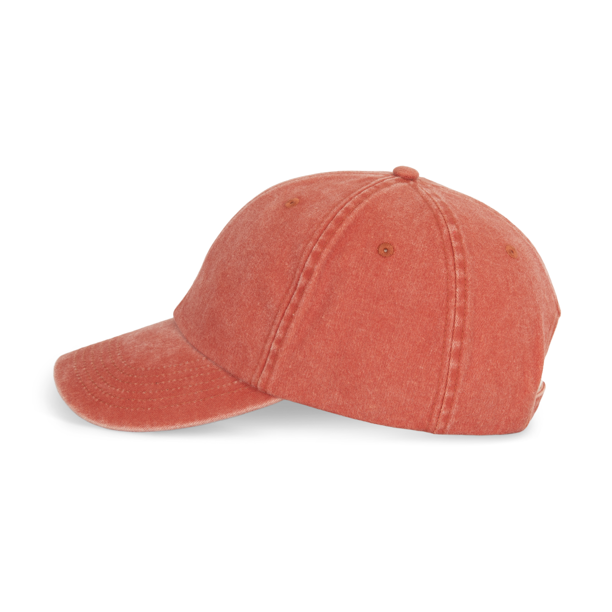 washed warm brick Gorra de estilo vintage