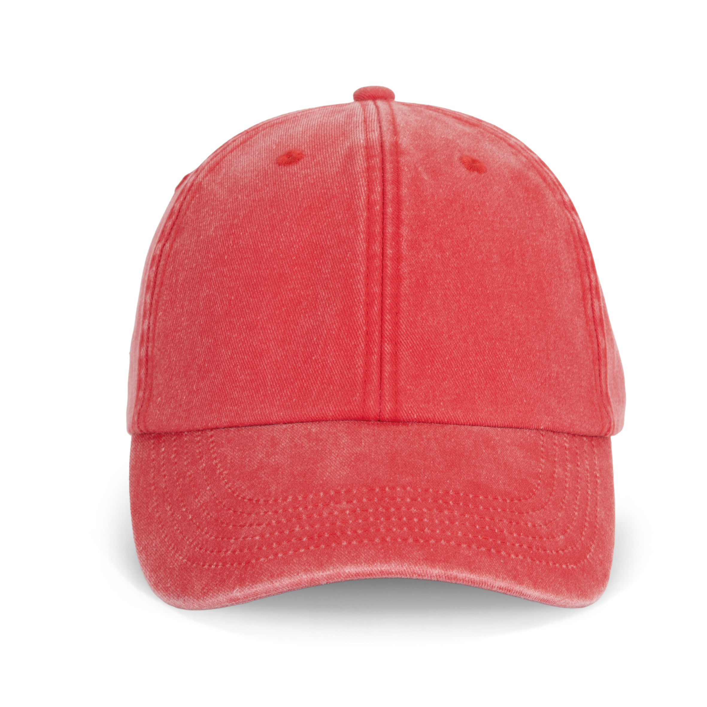 washed red Gorra de estilo vintage