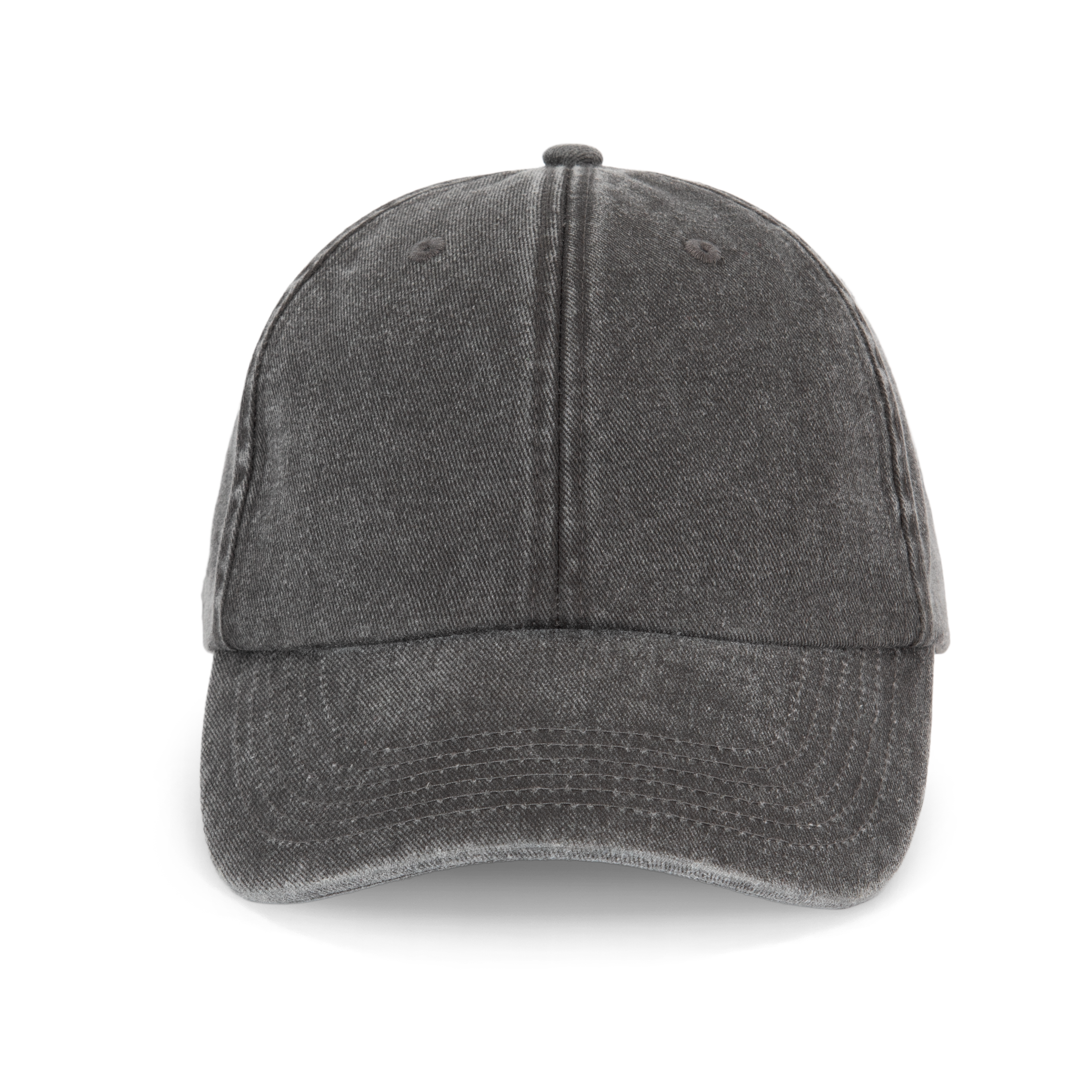 washed smoky black Gorra de estilo vintage