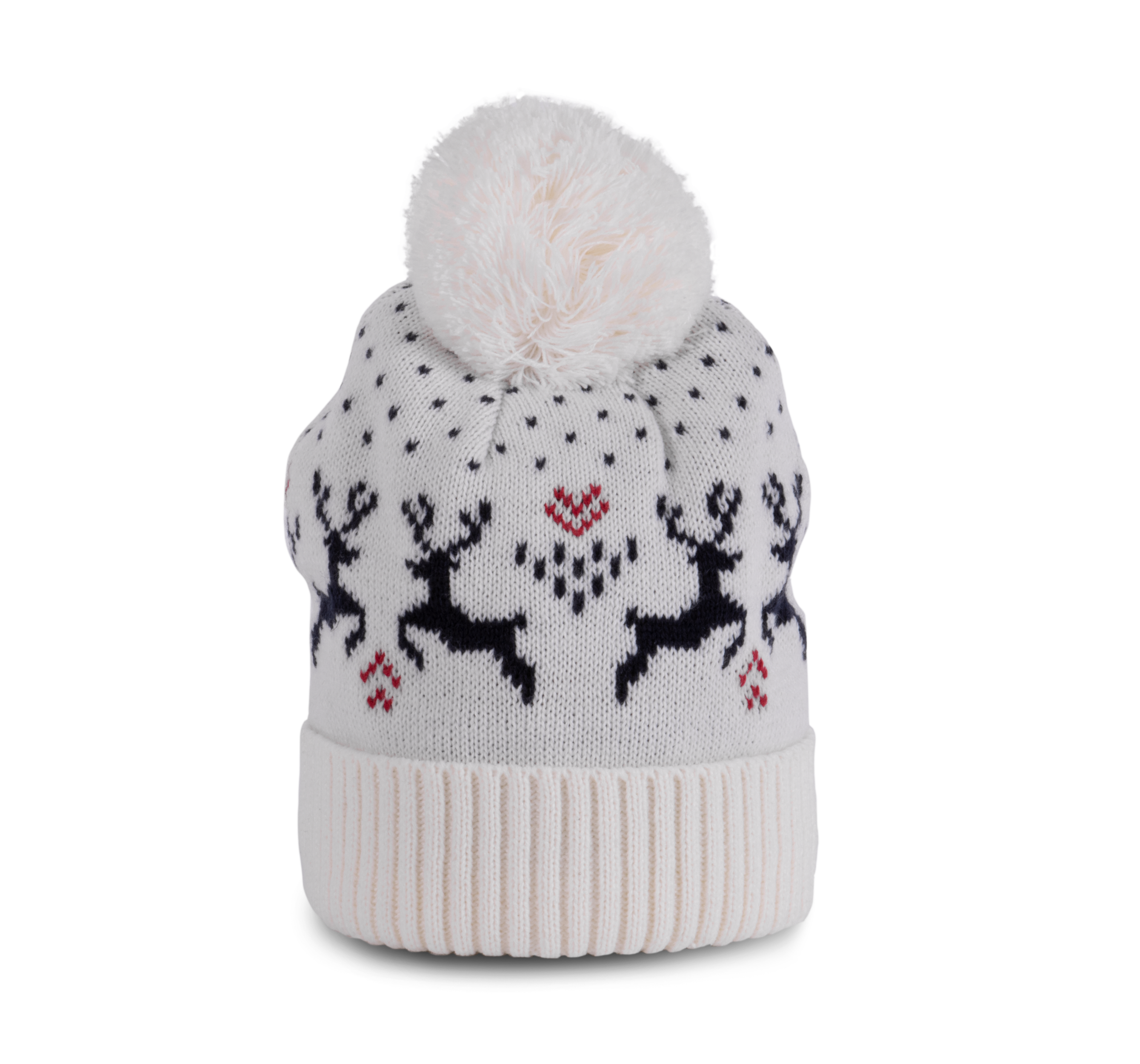 Bonnet de Noël motifs rennes - Image 9