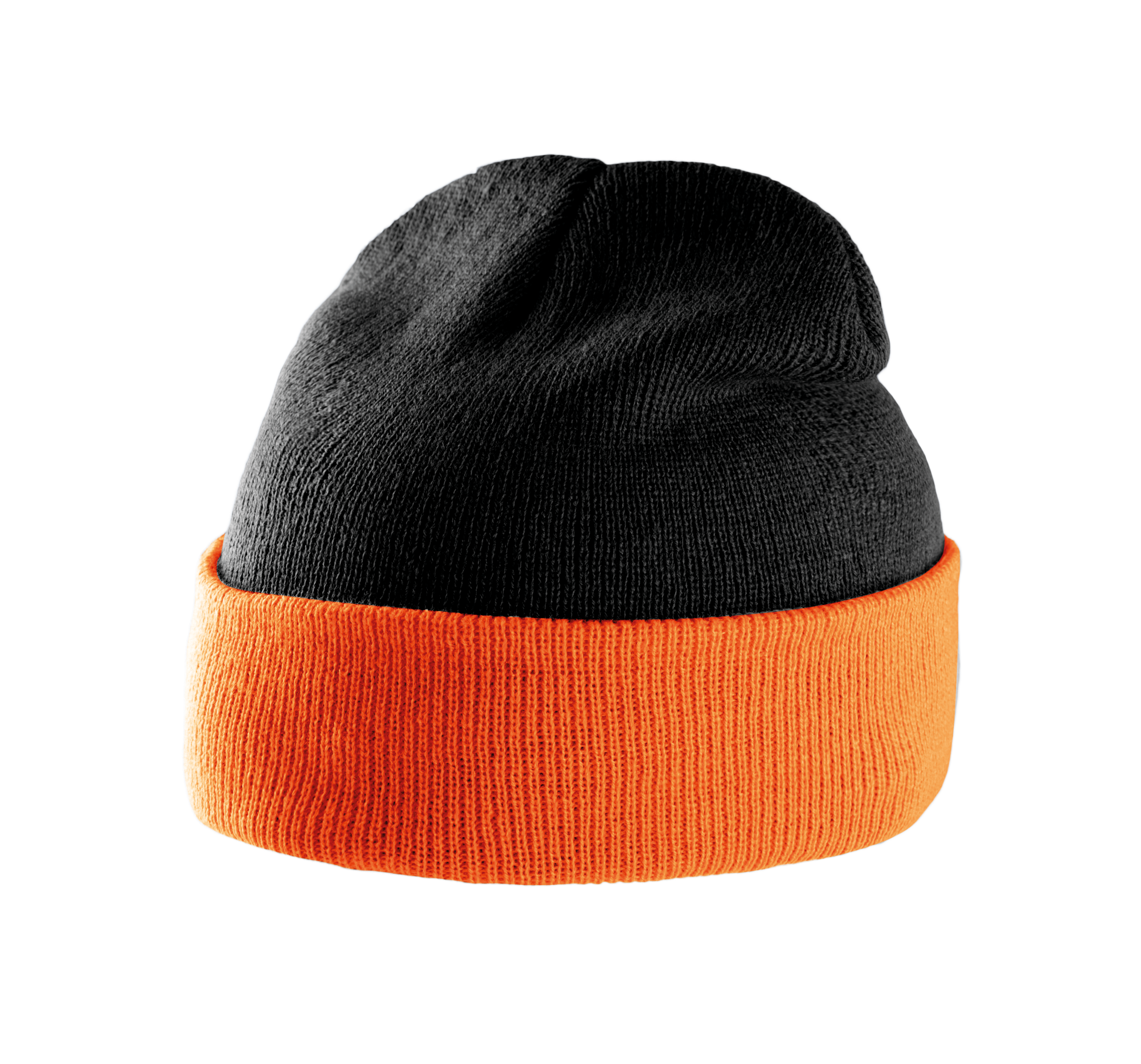 Bonnet bicolore avec revers - Image 5