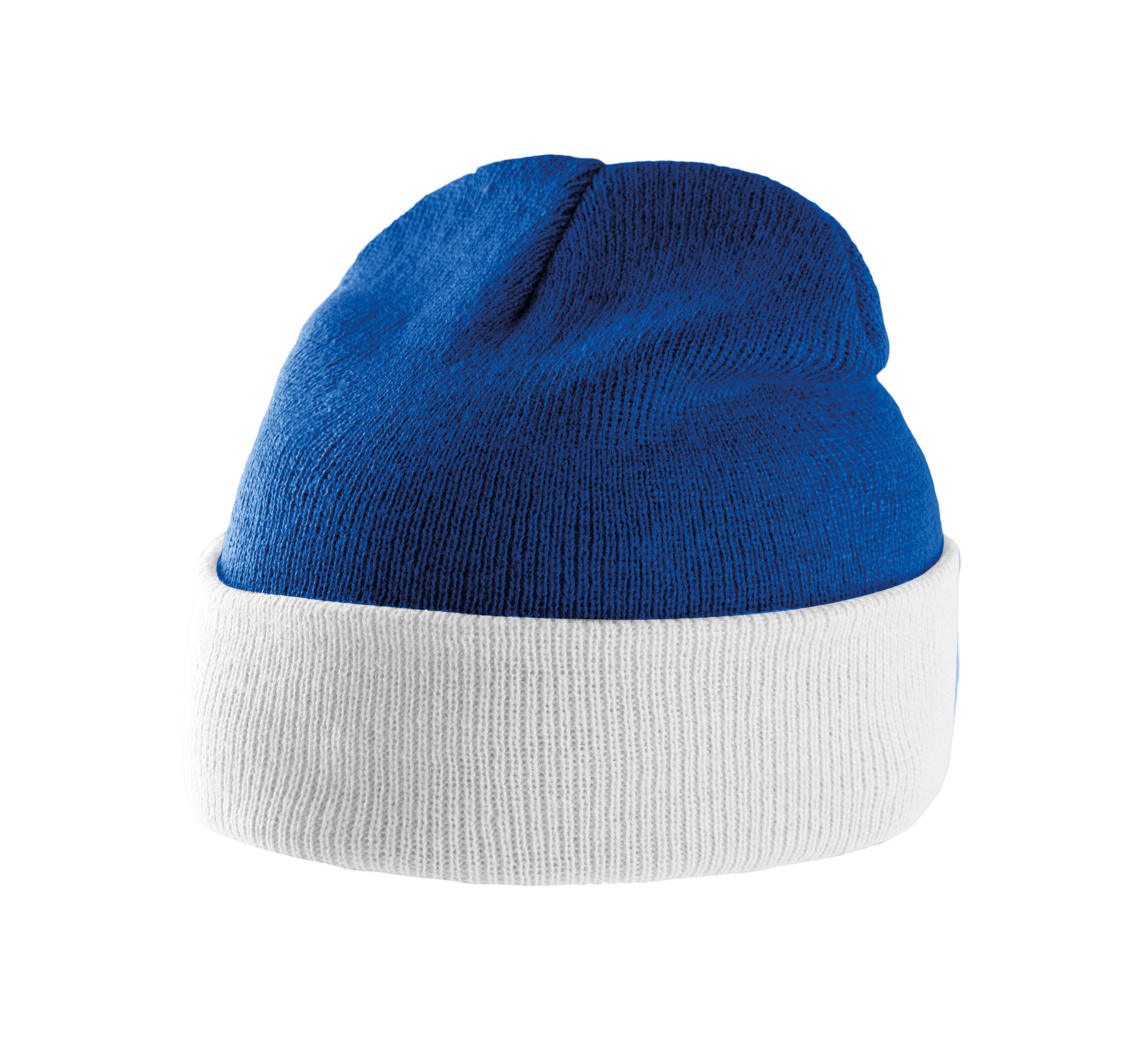 Bonnet bicolore avec revers - Image 10