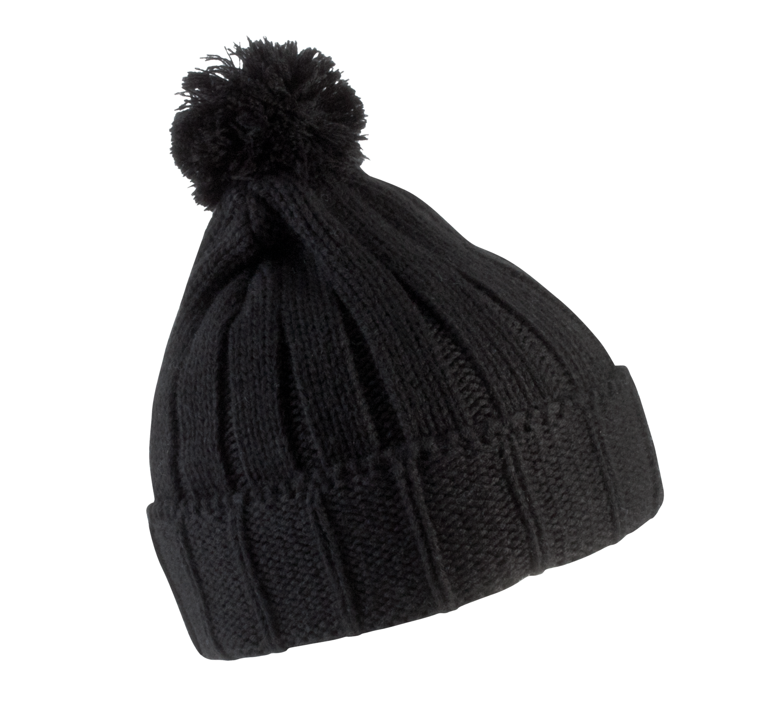 Bonnet à pompon avec revers - Image 6