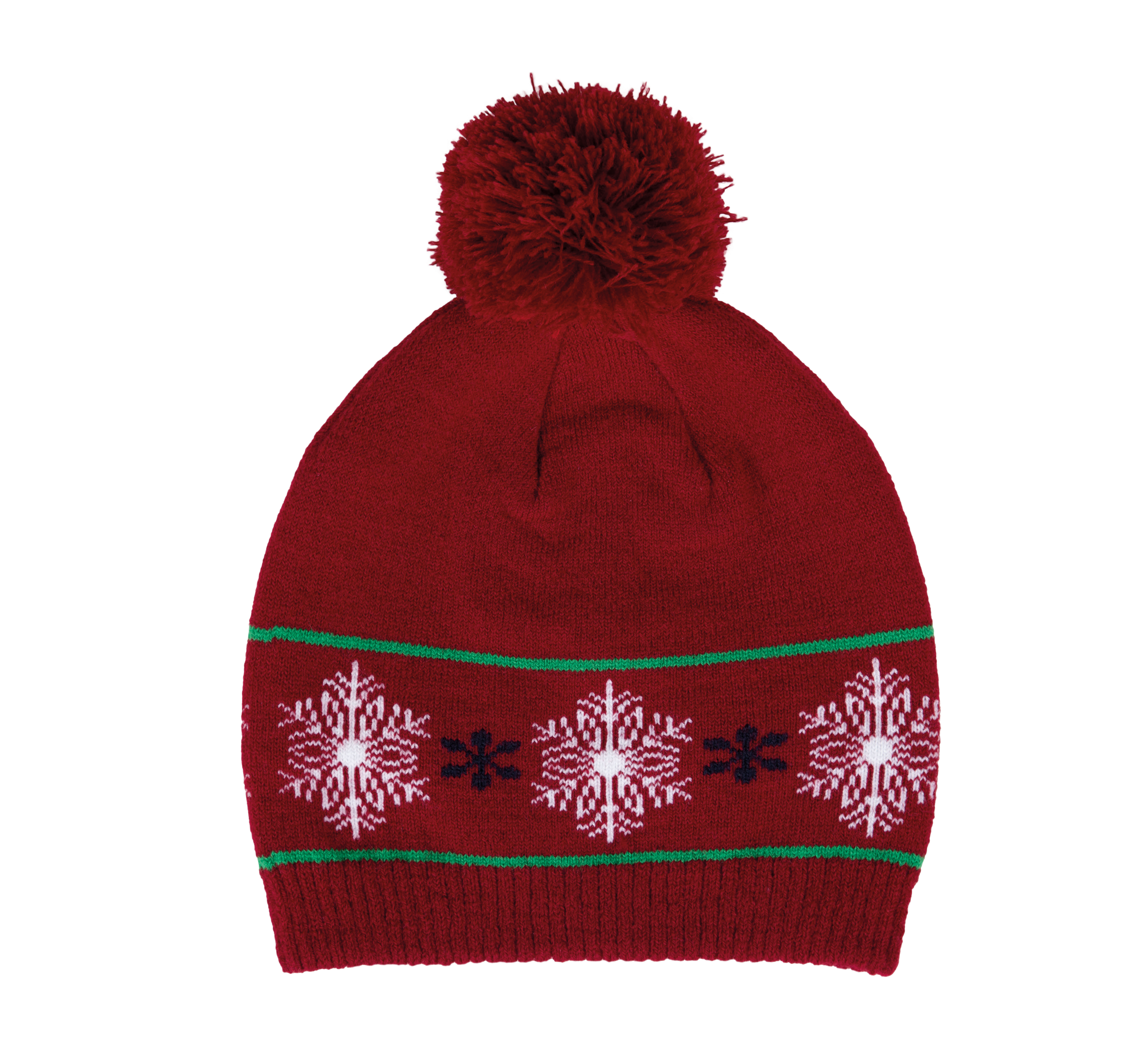 Gorro motivo de Natal - Cherry Red