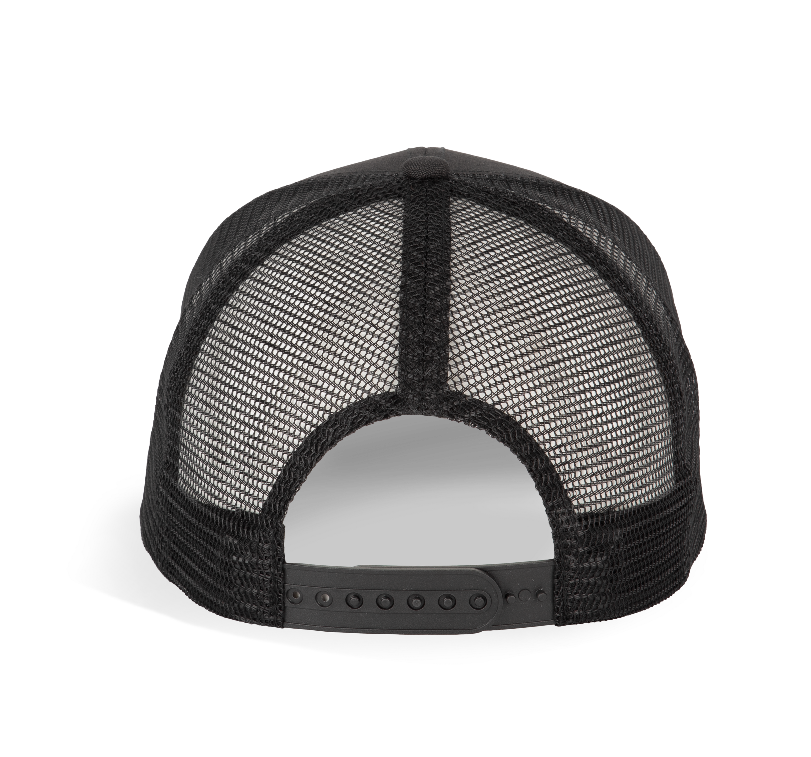Boné trucker - 6 painéis - Black