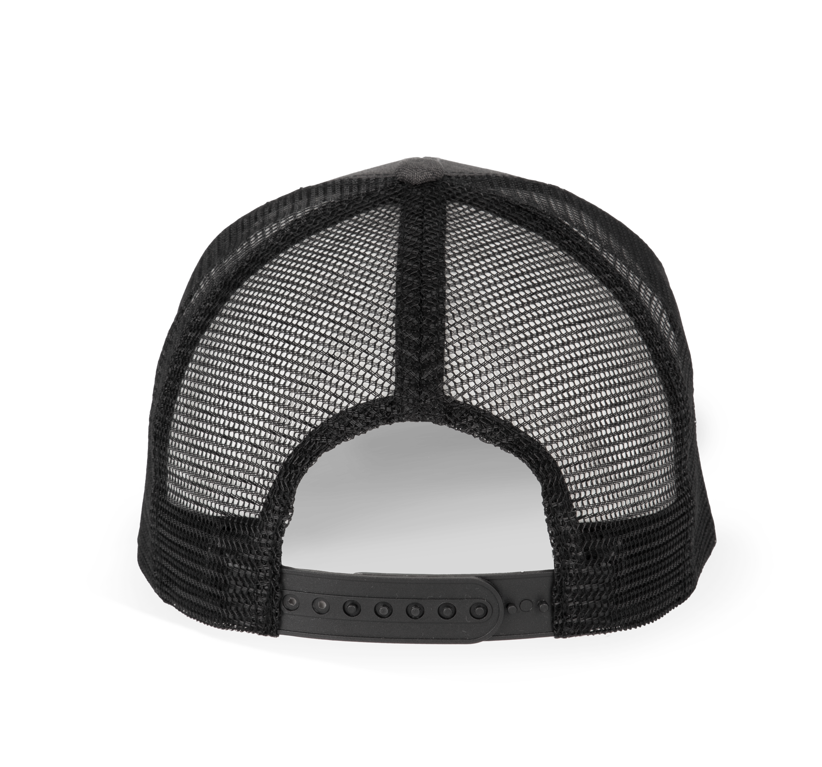 Boné trucker - 6 painéis - Dark Shadow Heather