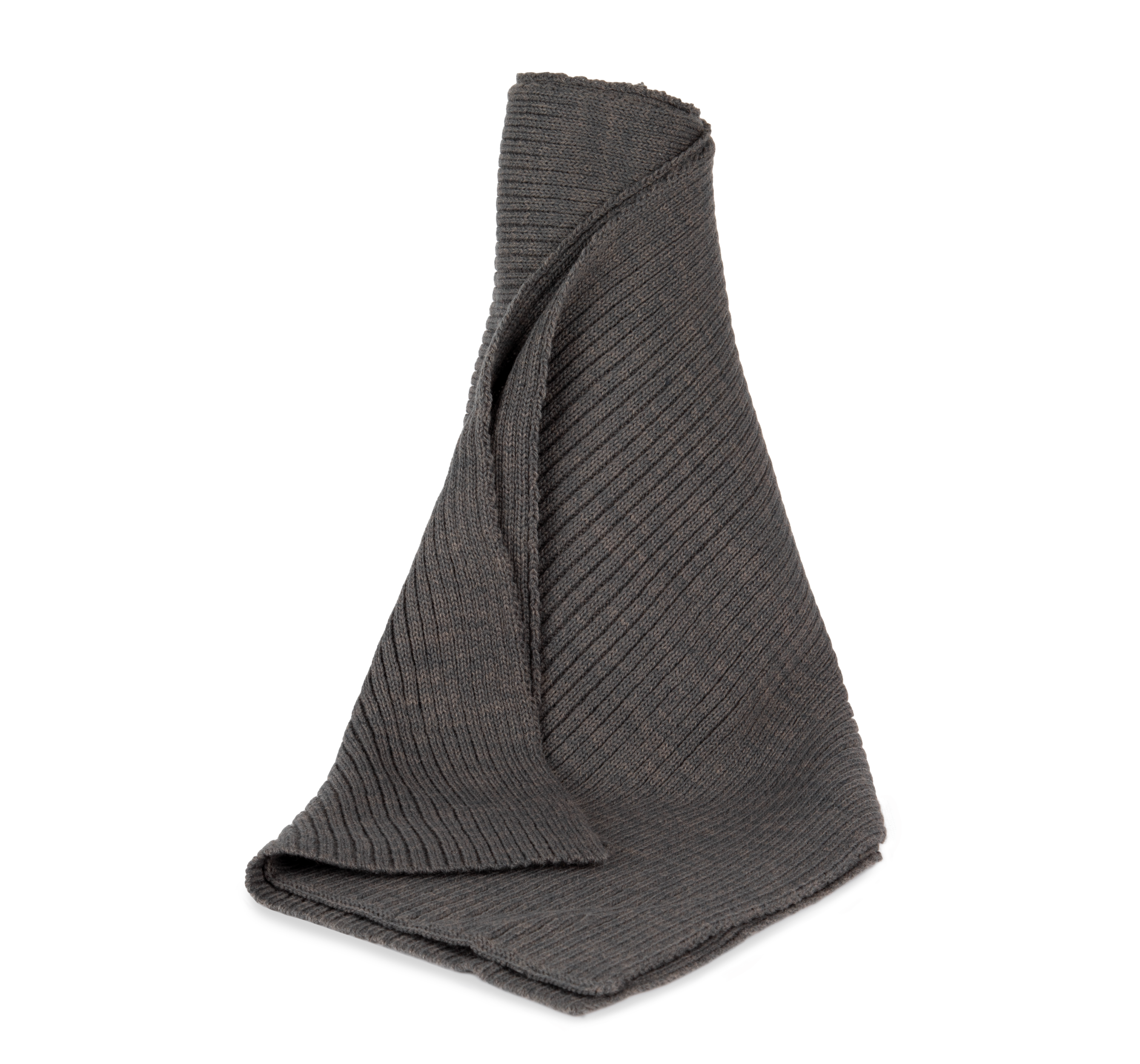 Cachecol em malha - Cement Grey Heather