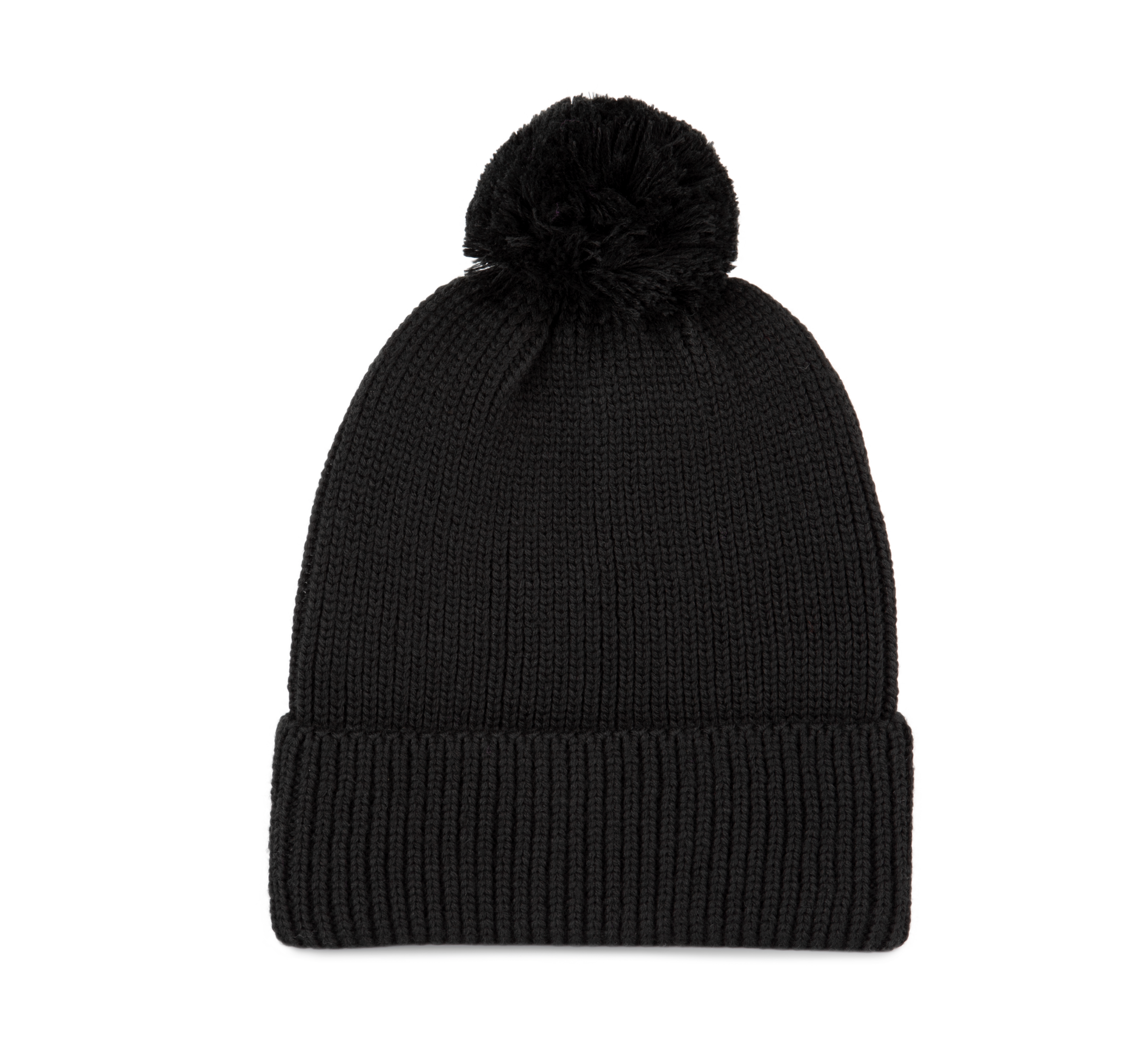 Gorro com pompom - Black