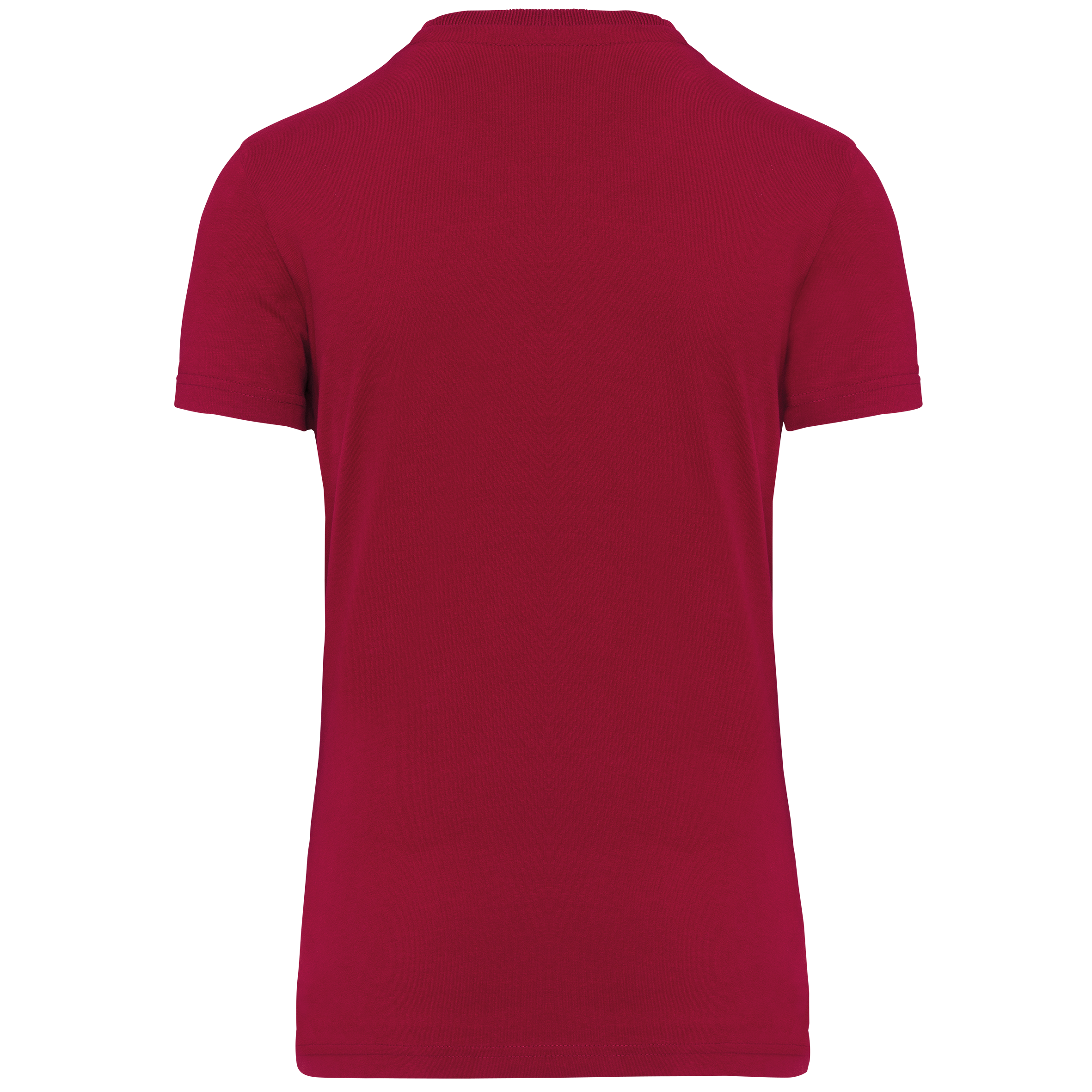 T-shirt vintage de senhora de manga curta - Vintage Dark Red