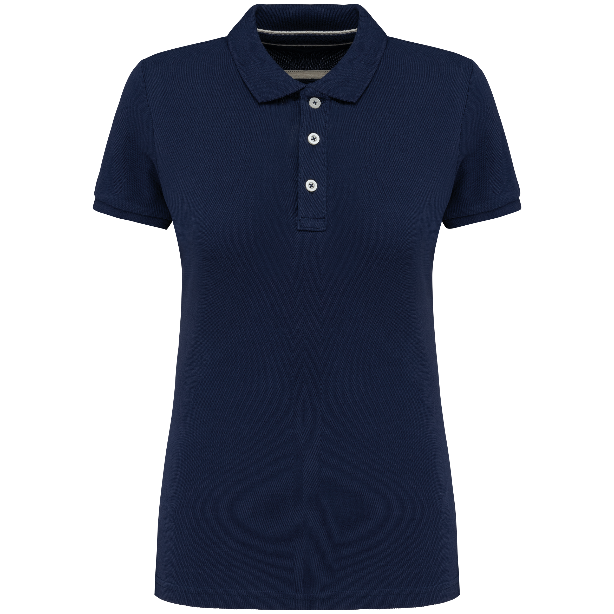 Polo vintage manches courtes femme