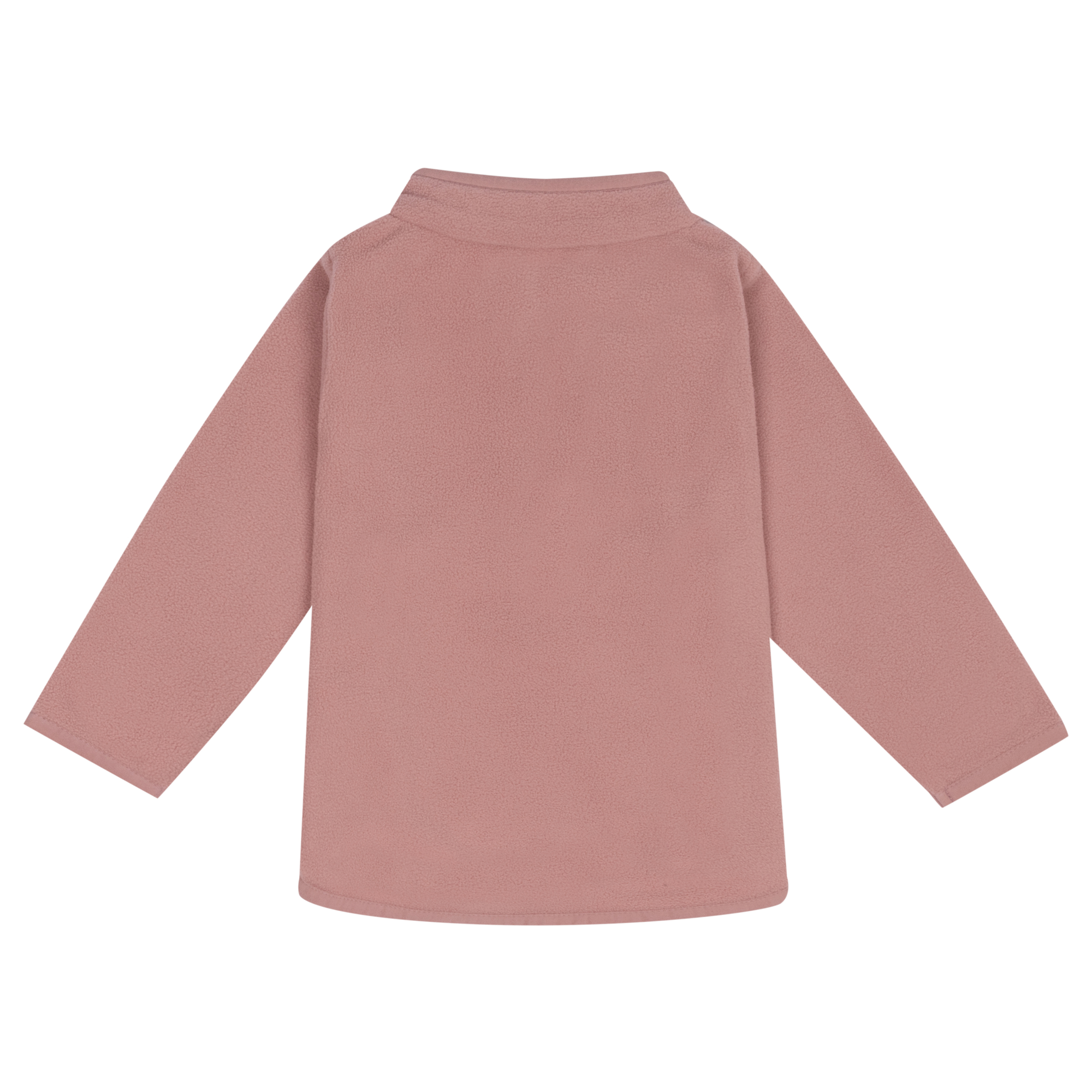 Camisola polar 1/2 fecho de criança - Soft pink