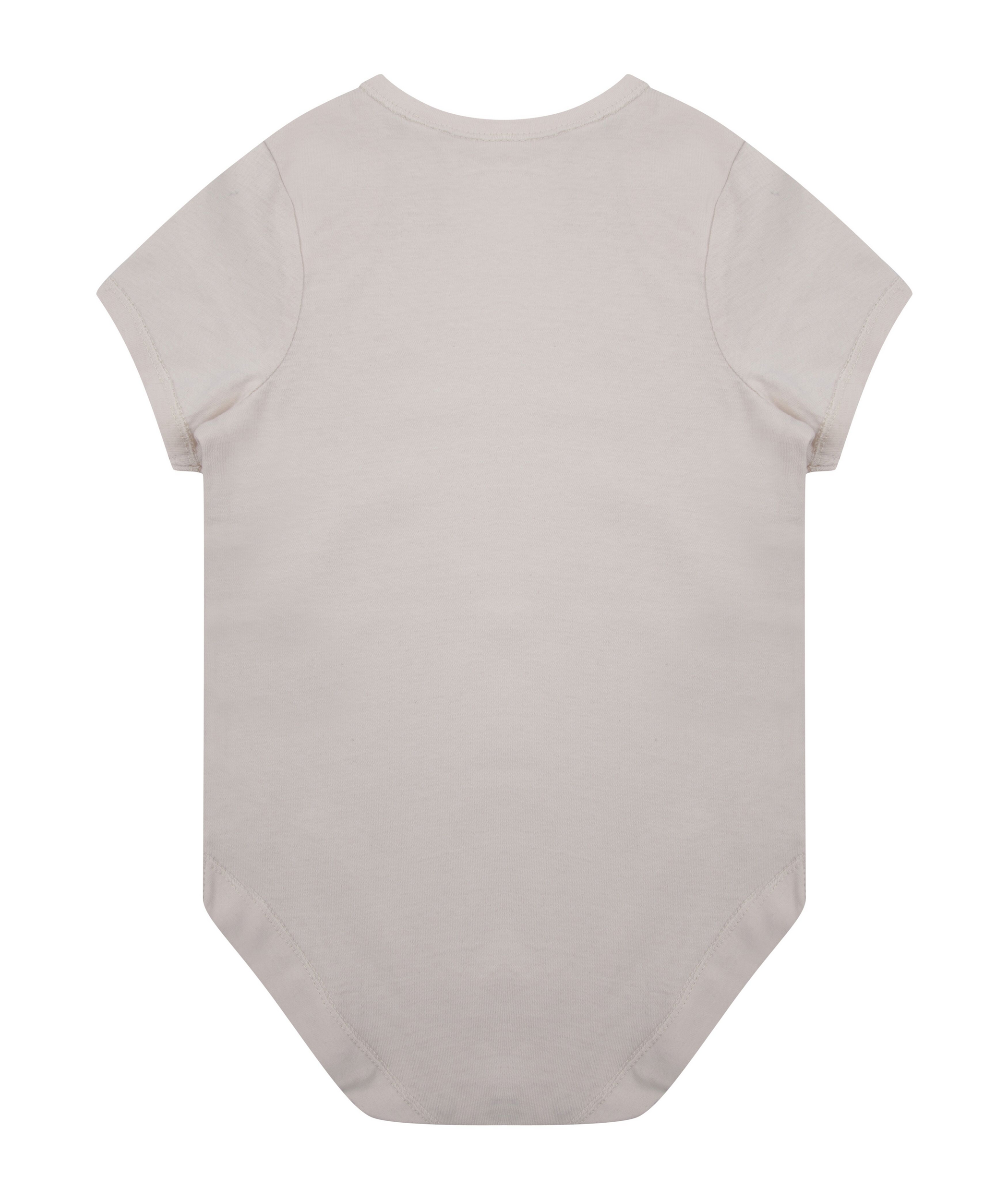Body de manga curta de algodão biológico - Natural