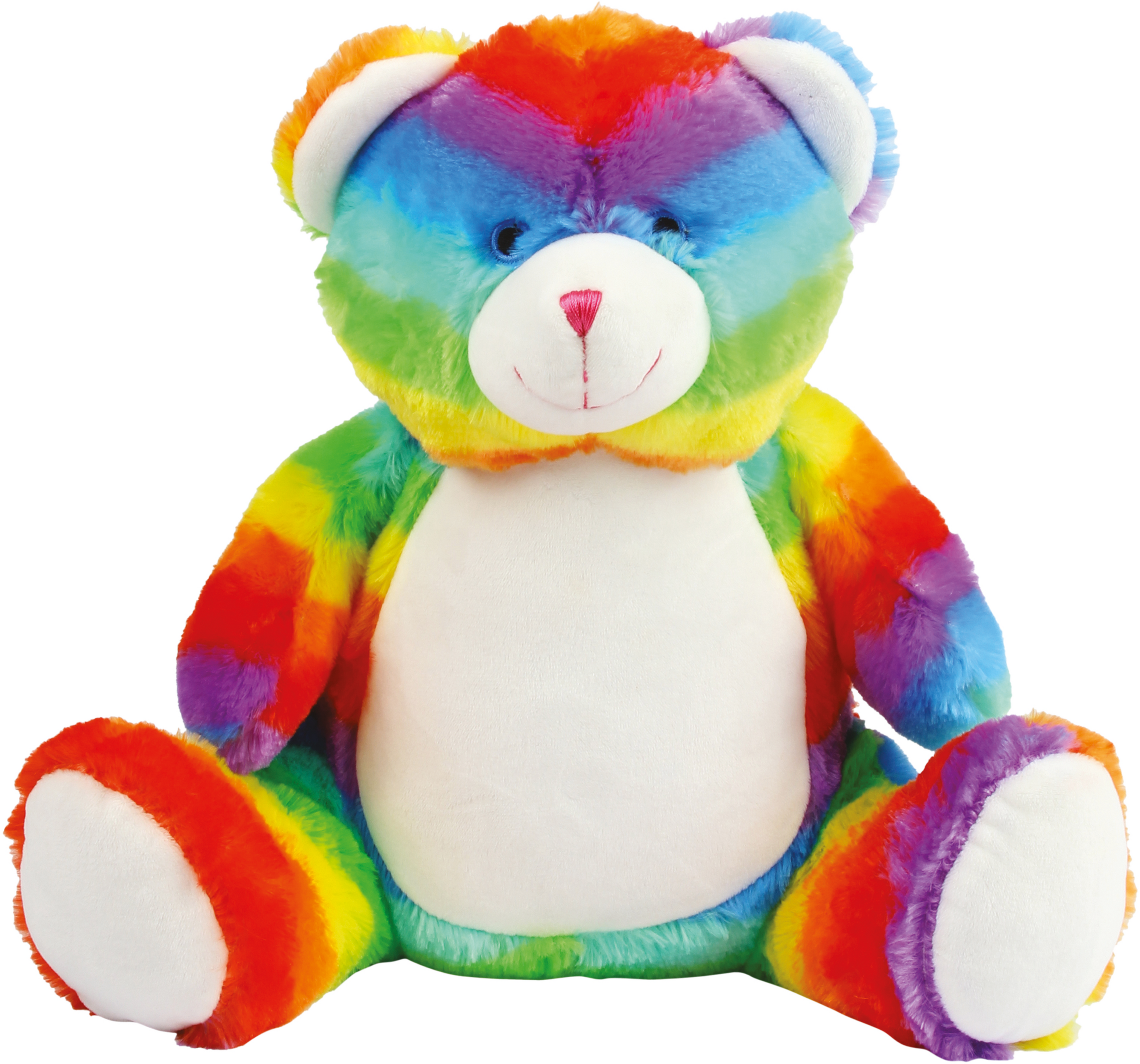 Urso de peluche com fecho multicolor - Multi