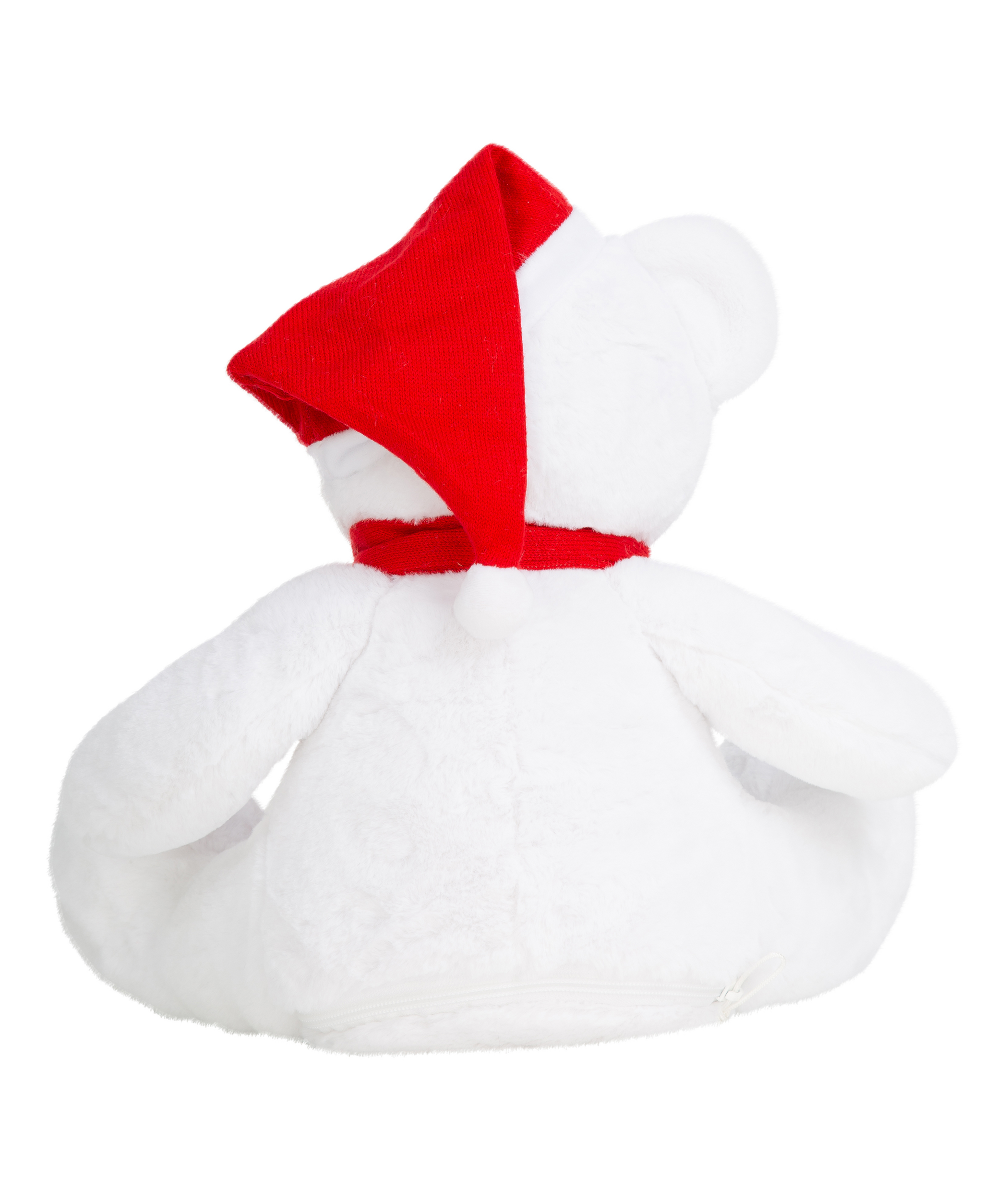Peluche Orso di Natale con zip