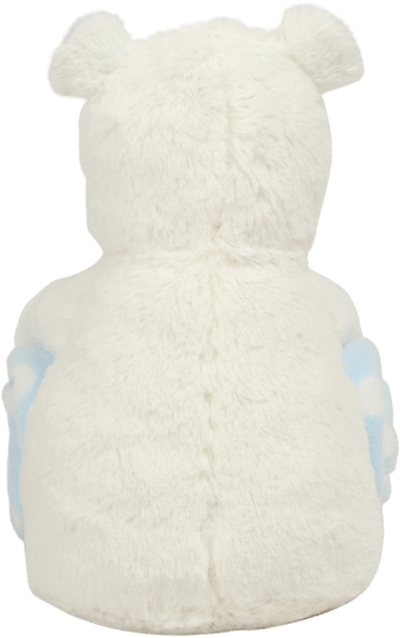 Hipopótamo de peluche com capa - White / Blue
