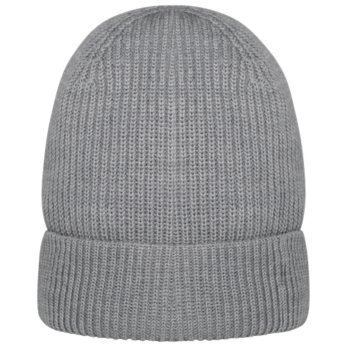 Native Spirit Unisex merino wool beanie in grey, style NS015