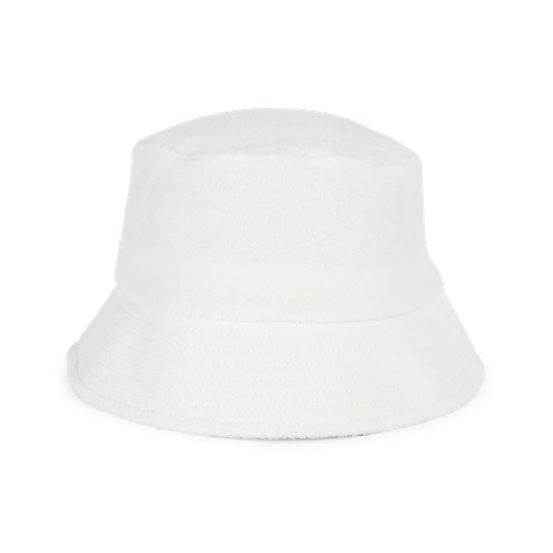 Native Spirit Unisex Terry Towel bucket hat in cream, style NS017