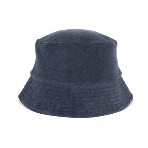 Native Spirit Unisex Terry Towel bucket hat in navy, style NS017