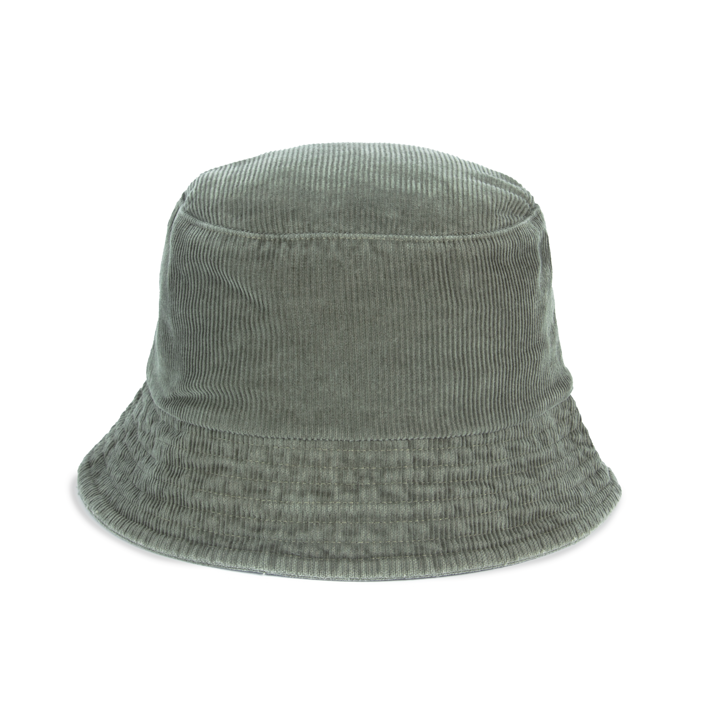 Native Spirit Unisex corduroy bucket hat in khaki & olive, style NS019