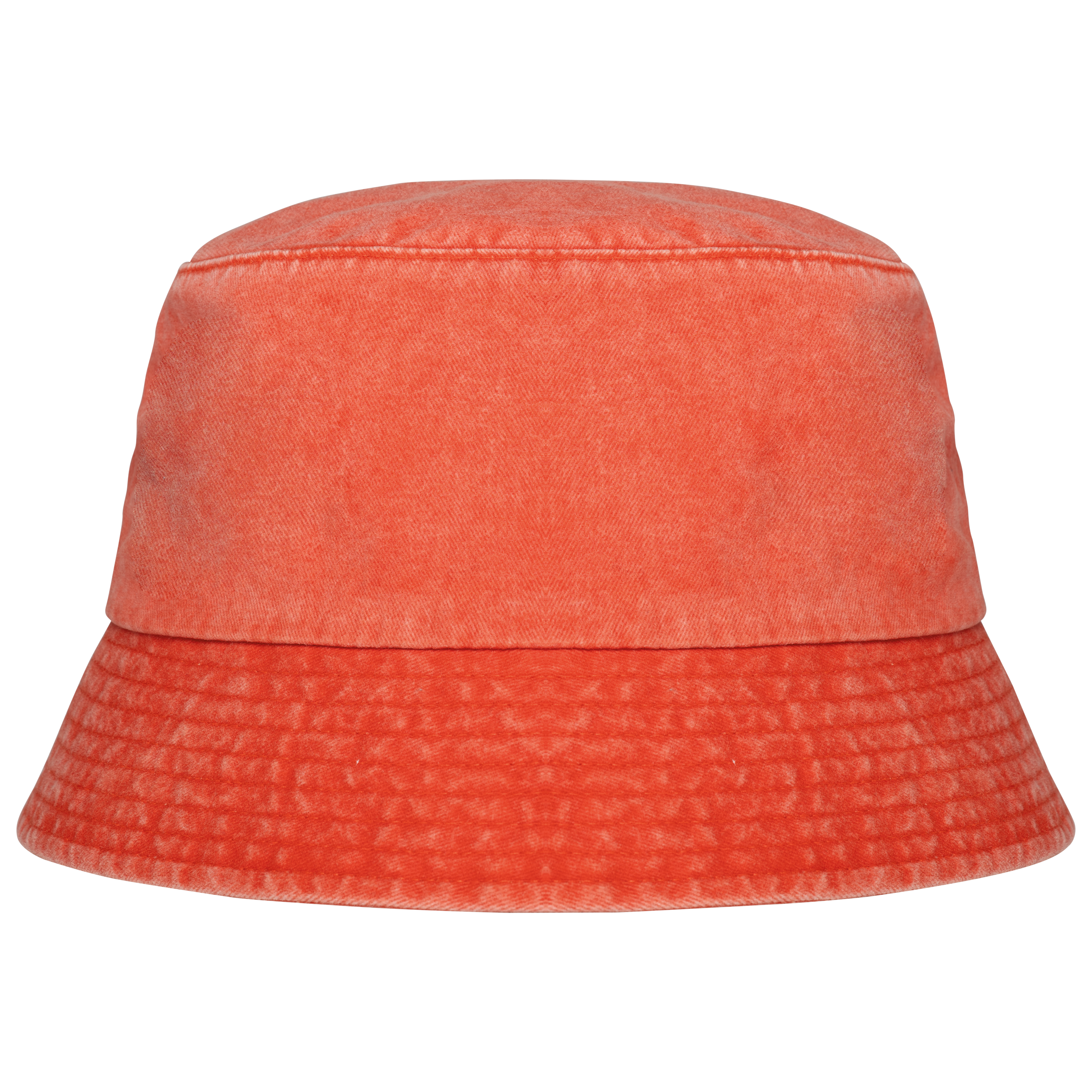 Native Spirit Unisex washed effect bucket hat in red, style NS020