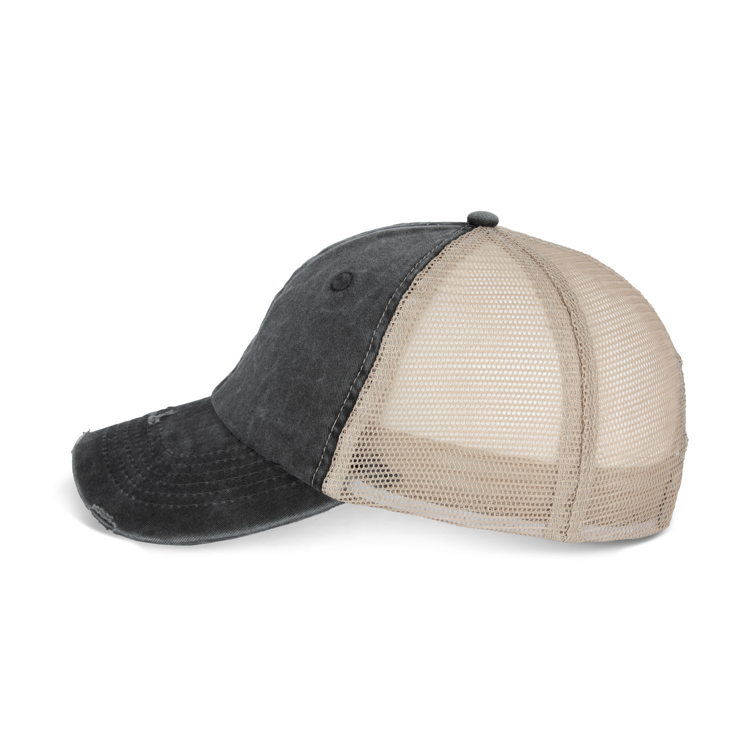 Casquette trucker écoresponsable effet déchiré unisexe - Image 6