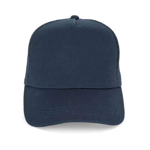 Native Spirit Unisex trucker cap 5 panels in navy, style NS035