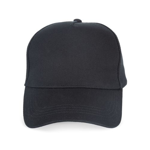 Native Spirit Unisex cap 5 panels in black, style NS037