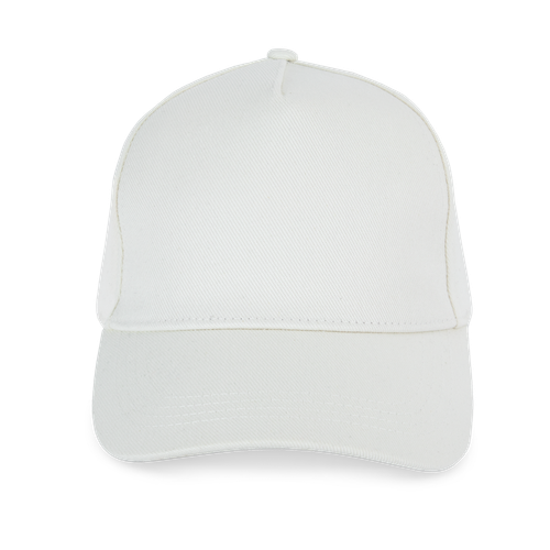 Native Spirit Unisex cap 5 panels in cream, style NS037