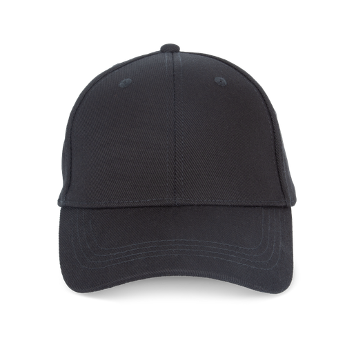 Native Spirit Unisex cap 6 panels in black, style NS038