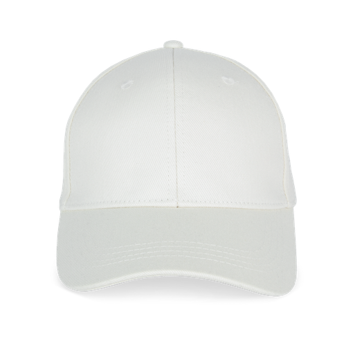 Native Spirit Unisex cap 6 panels in cream, style NS038