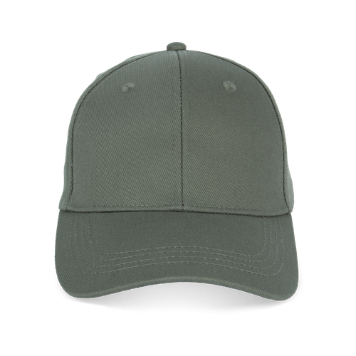 Native Spirit Unisex cap 6 panels in khaki & olive, style NS038